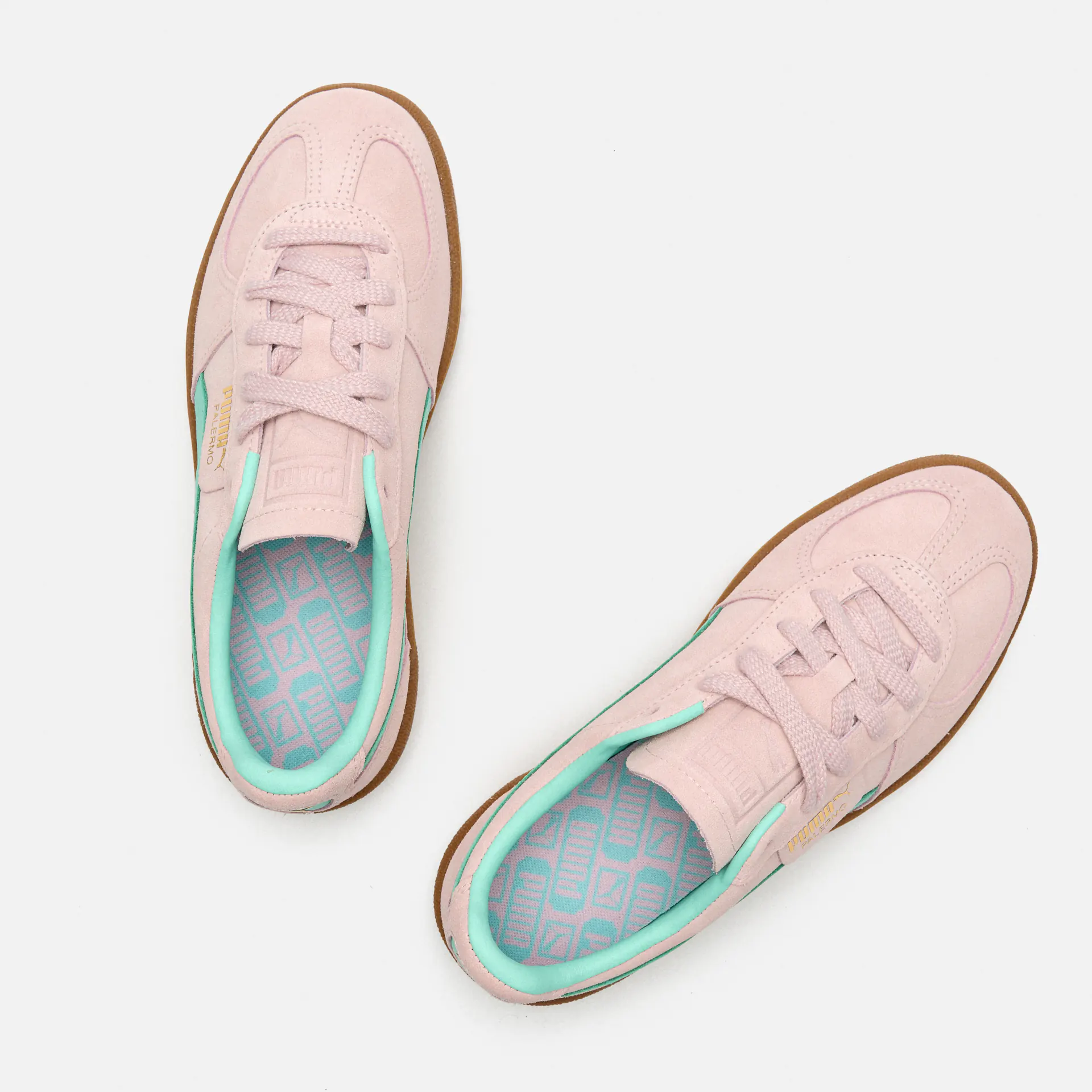 PUMA Palermo Sneaker Mauve Mist Mint Gum