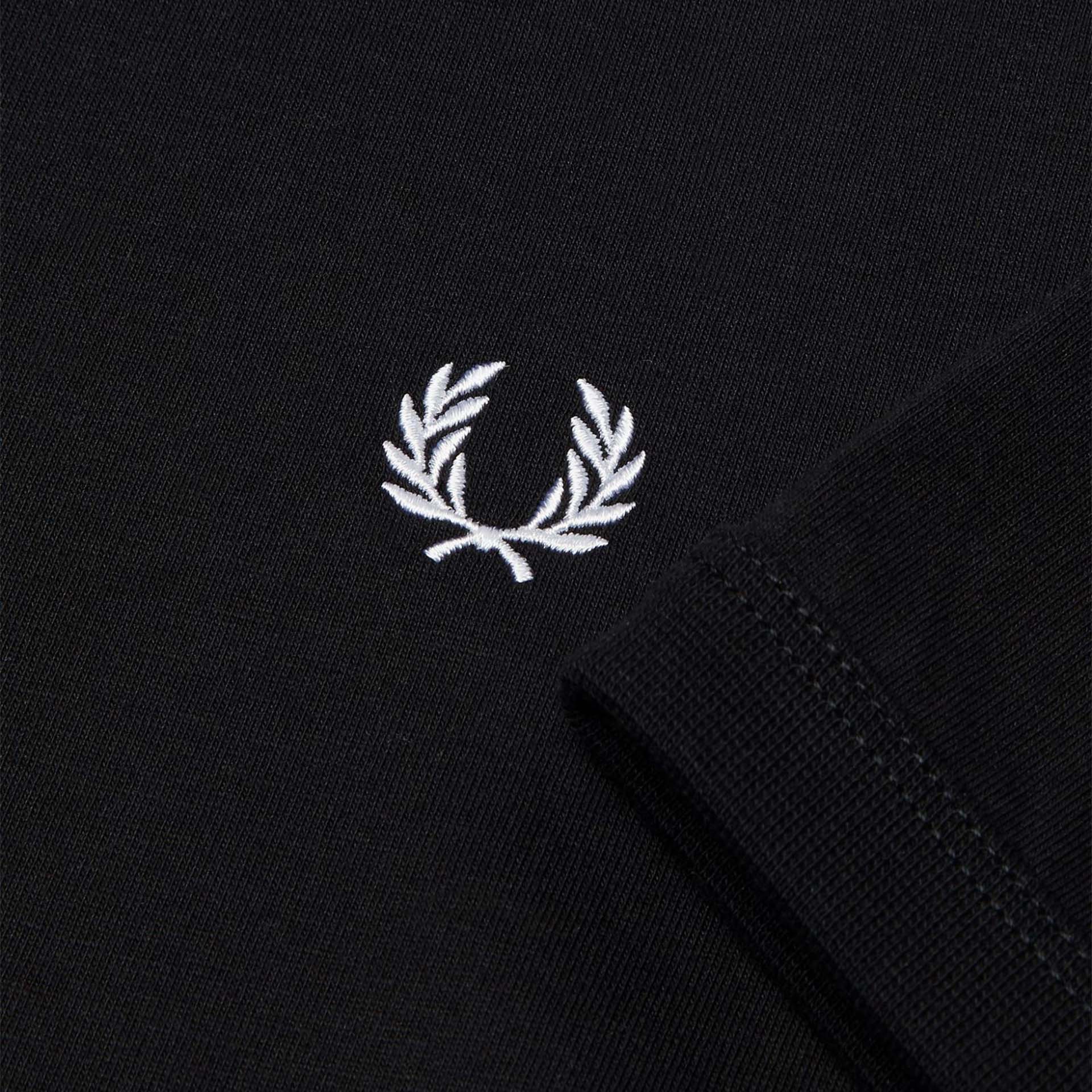 Fred Perry Ringer T-Shirt Black