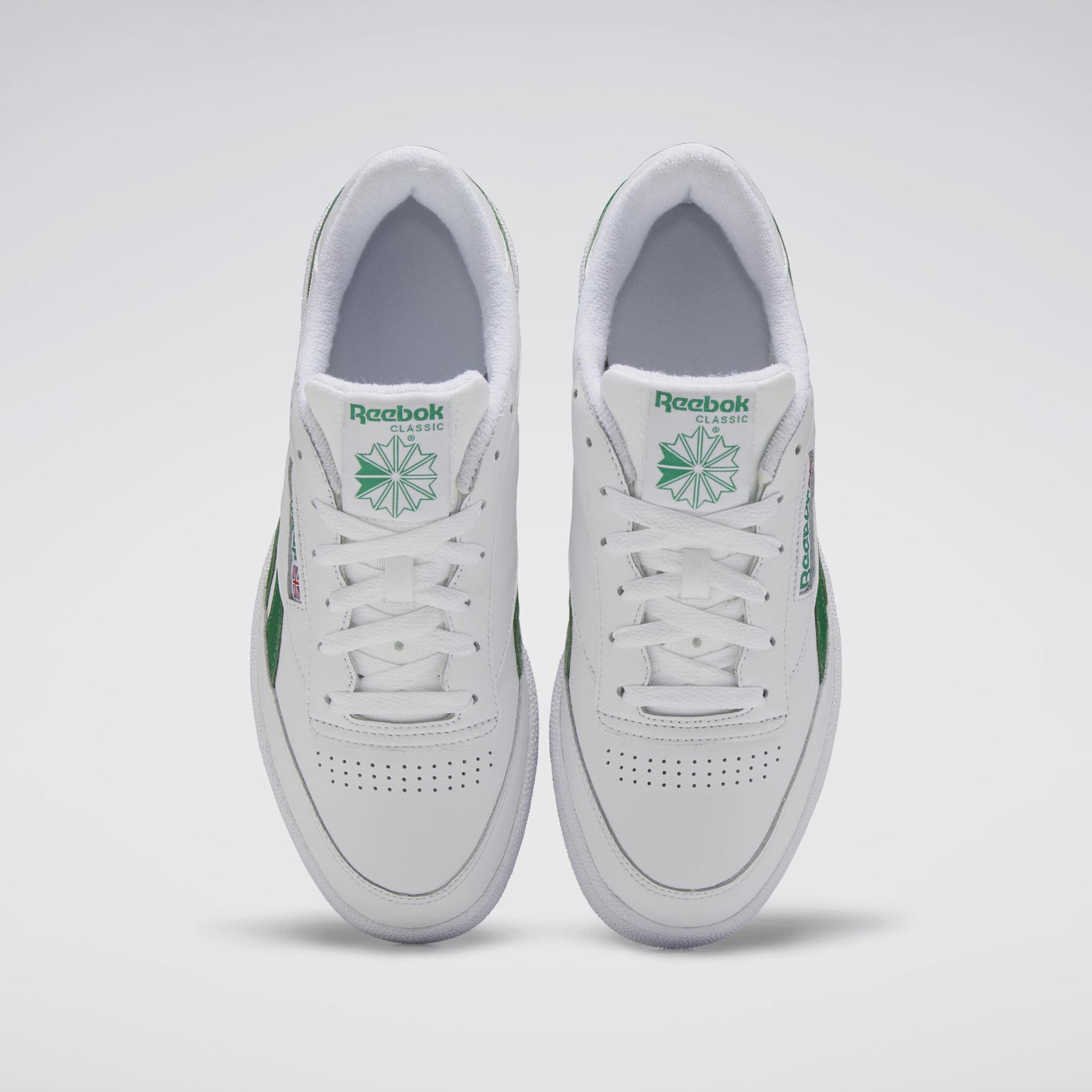 Reebok Club C Revenge Sneaker White/White/Glen Green