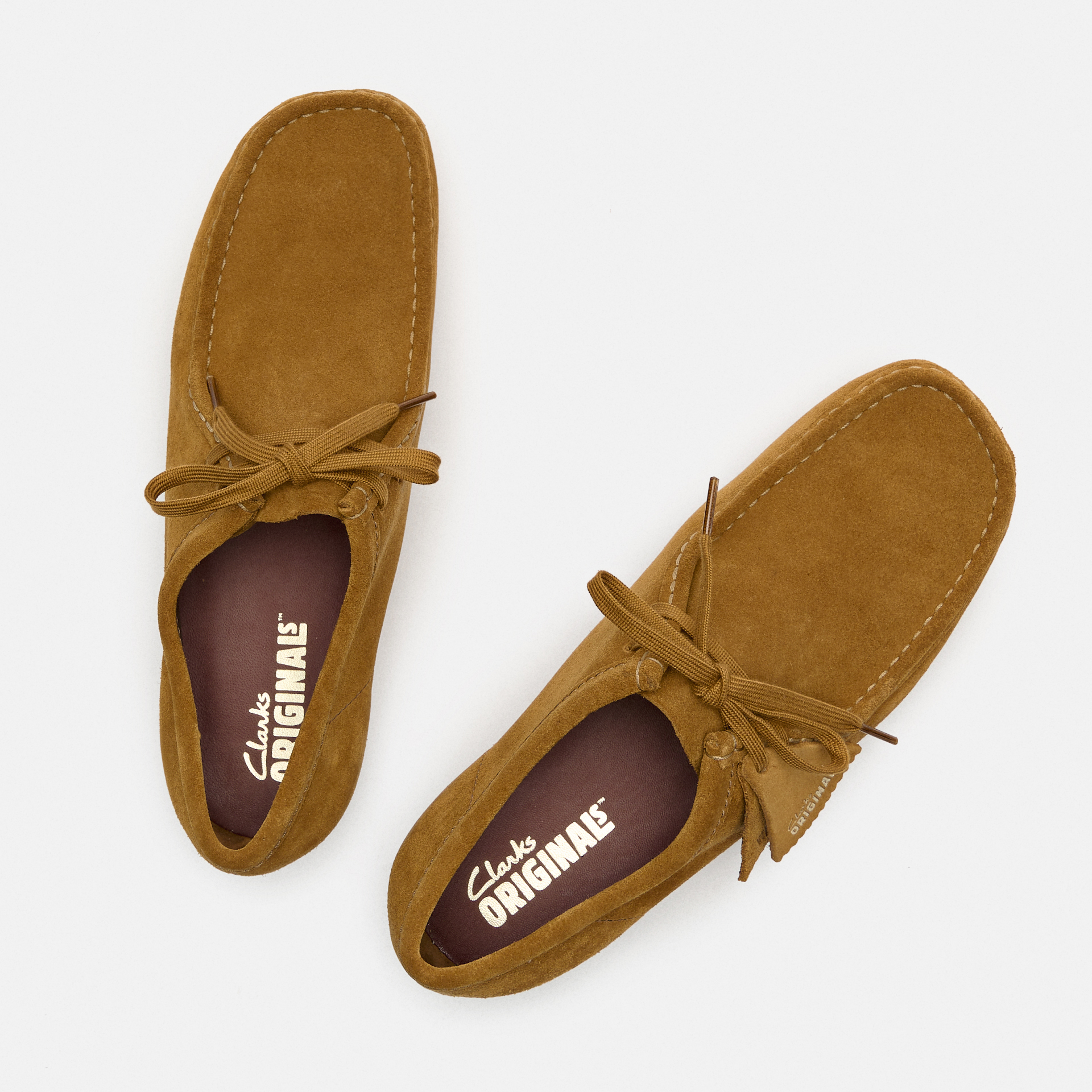 Clarks Men's Wallabee Suede Shoes Cola