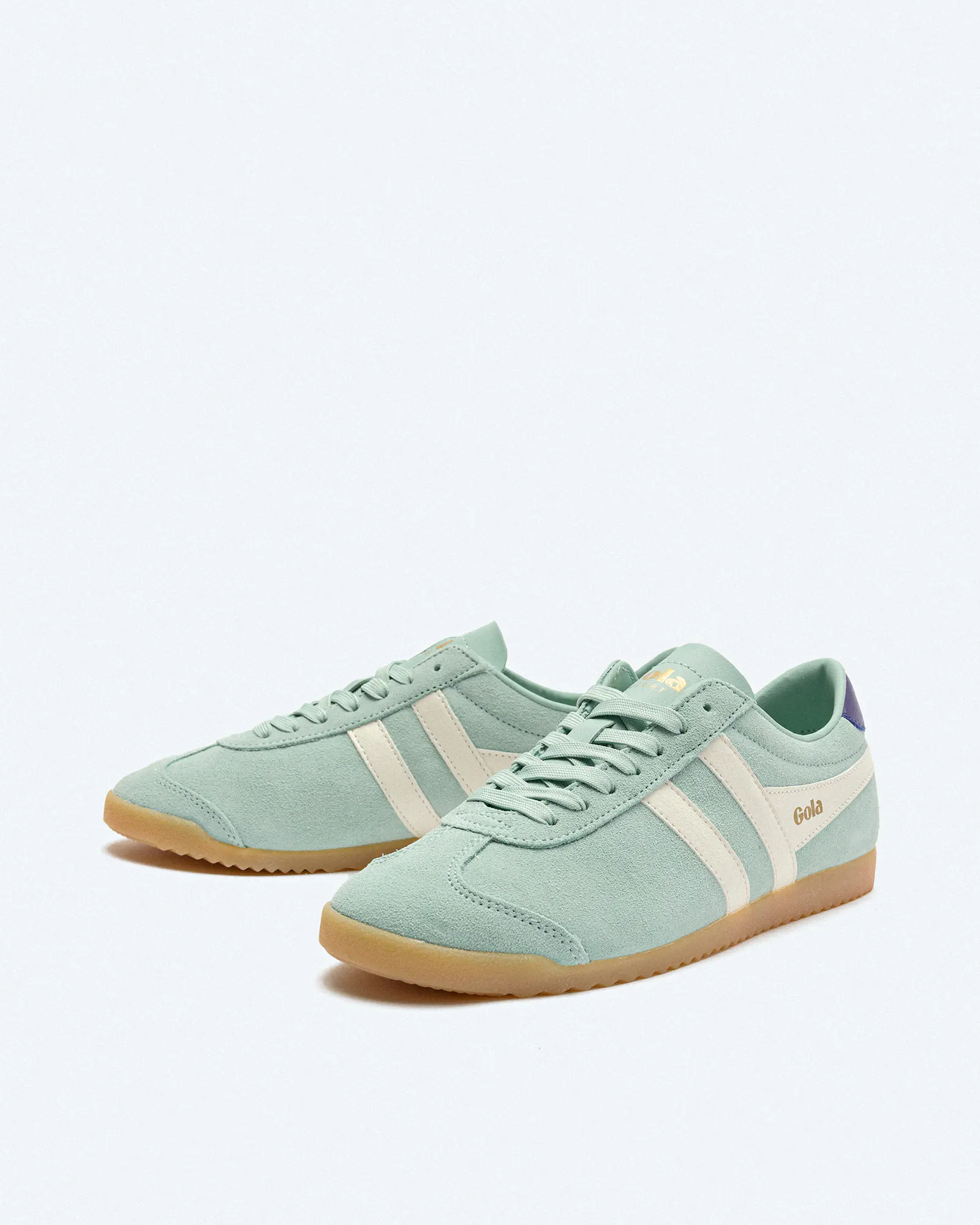 Gola Bullet Suede Sneaker Surf/Off White/Pale Gum Gola Bullet Suede Sneaker Surf/Off White/Pale Gum