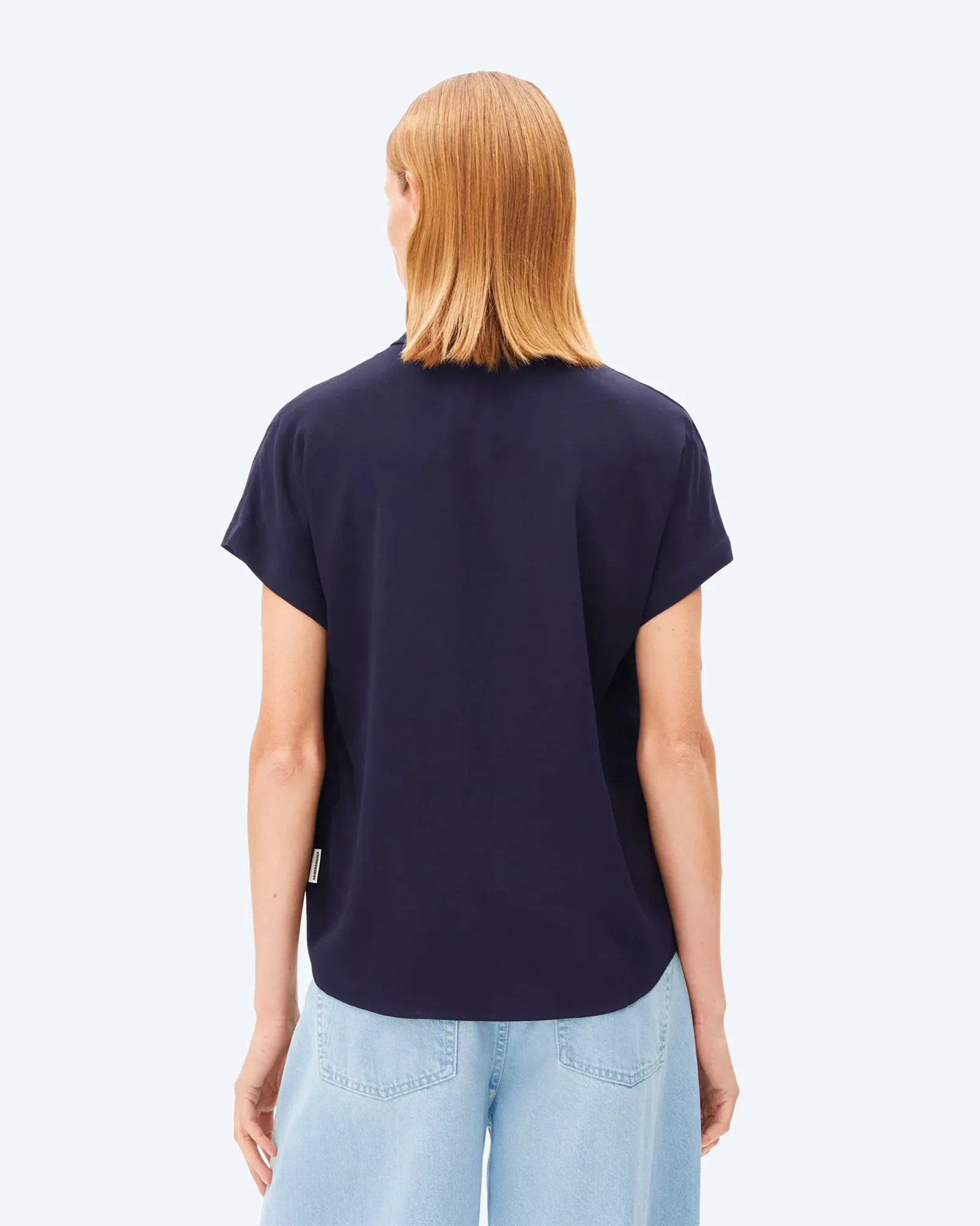 LARISAANA BLOUSE Tinted Navy
