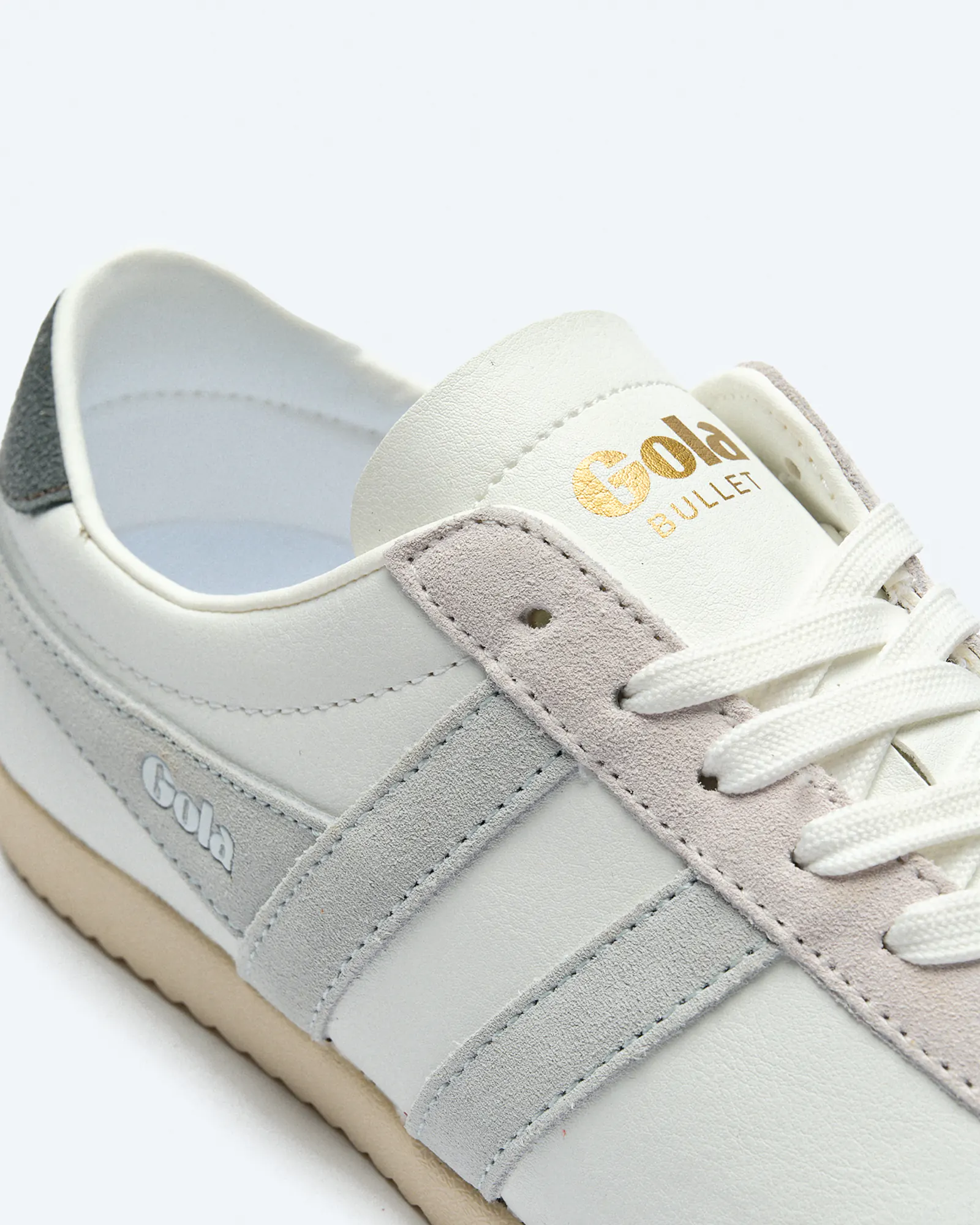Gola Bullet Pure Sneaker White/Ice Blue/Storm Gola Bullet Pure Sneaker White/Ice Blue/Storm