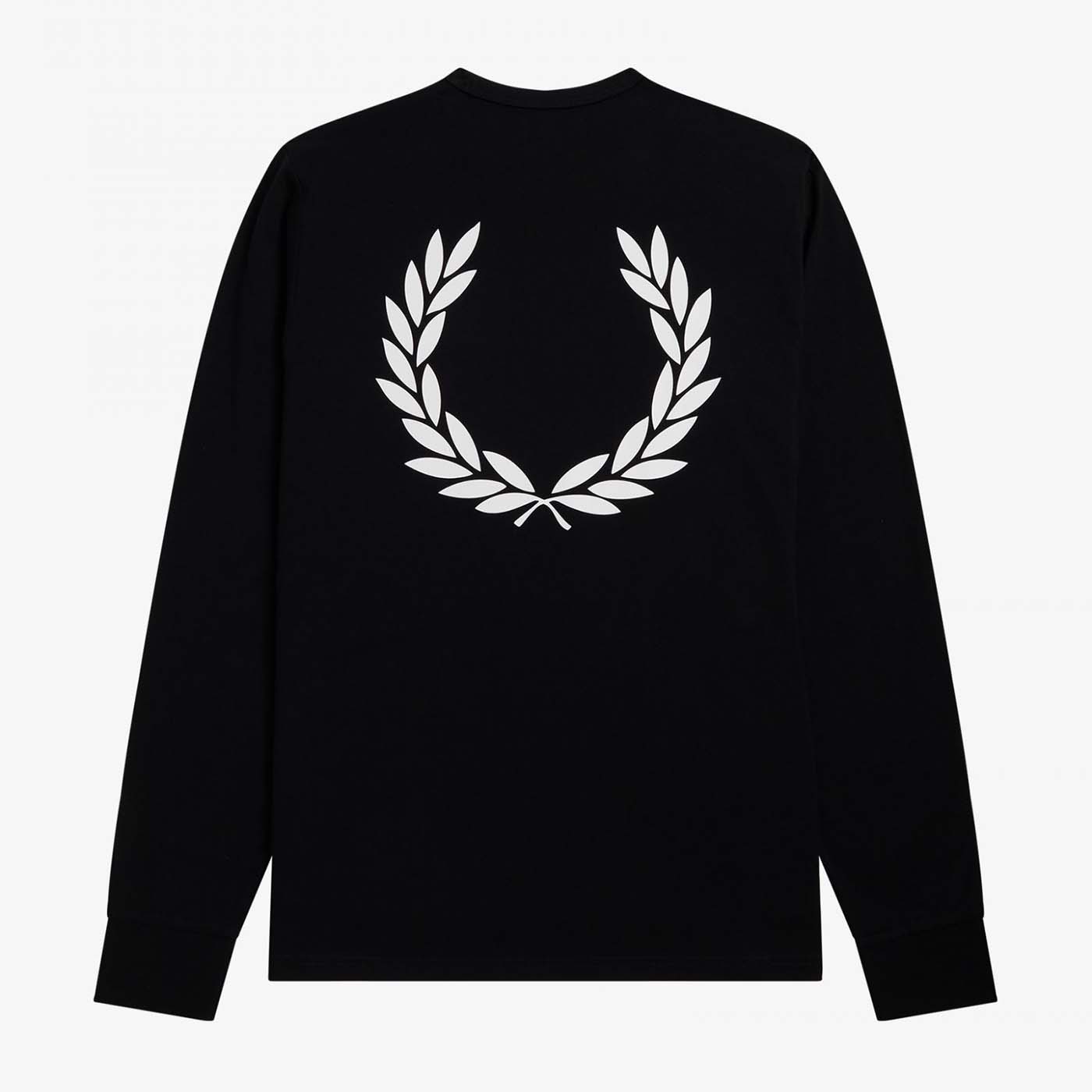 Fred Perry Laurel Wreath Longsleeve Black