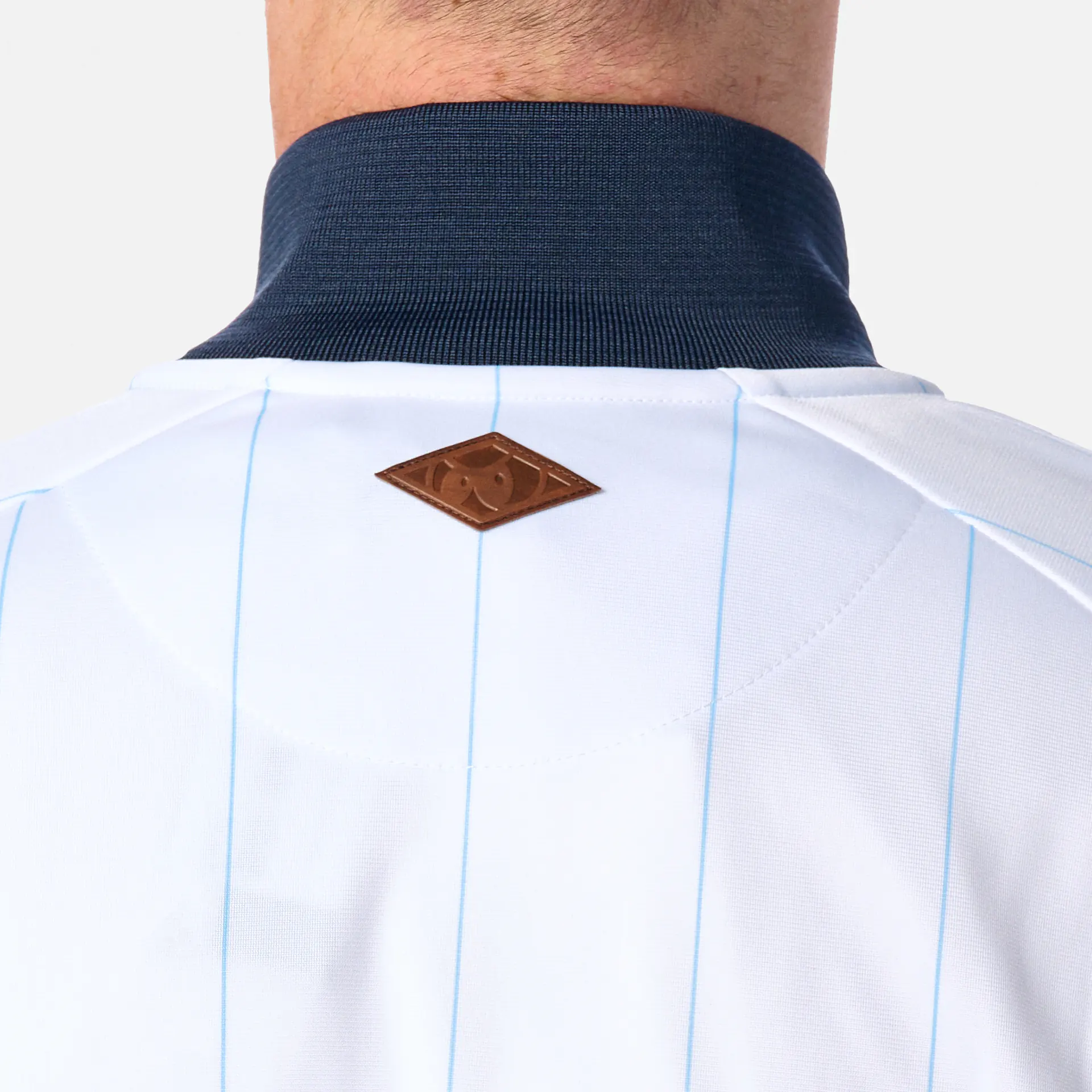 Unfair Athletics DMWU Tracktop Pinstripes White/Navy