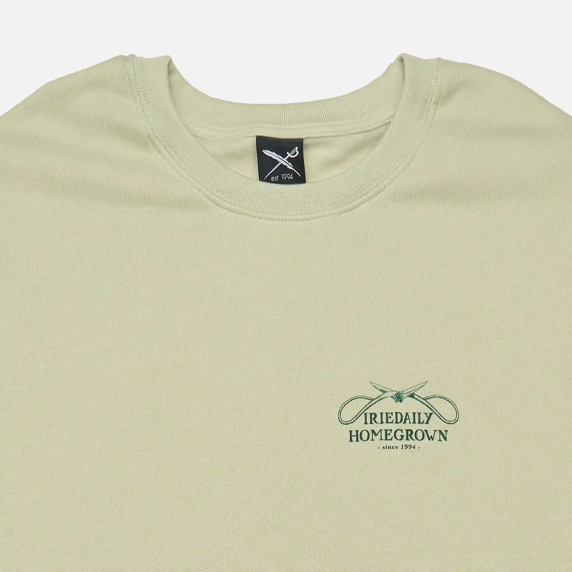 Iriedaily Bonsigh Crew Light Sage