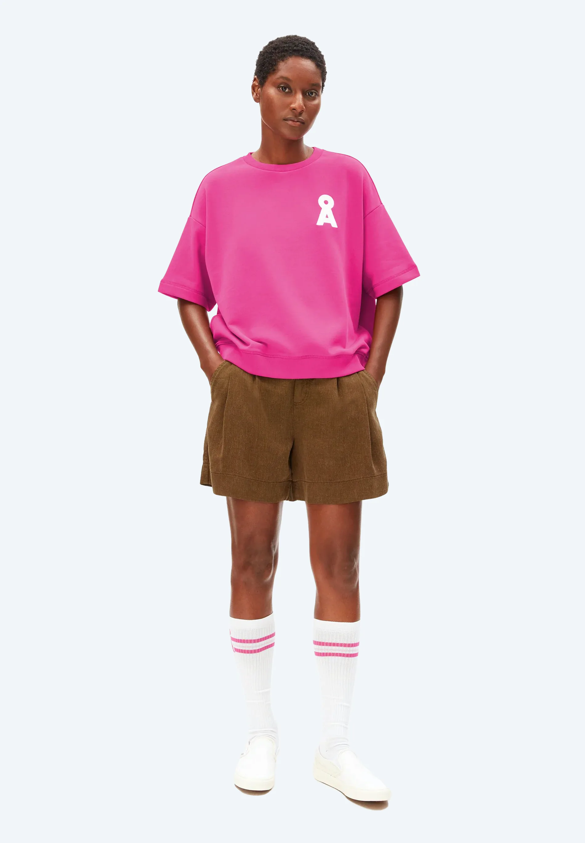 ARMEDANGELS BAMIKAA Sweatshirt Very Berry