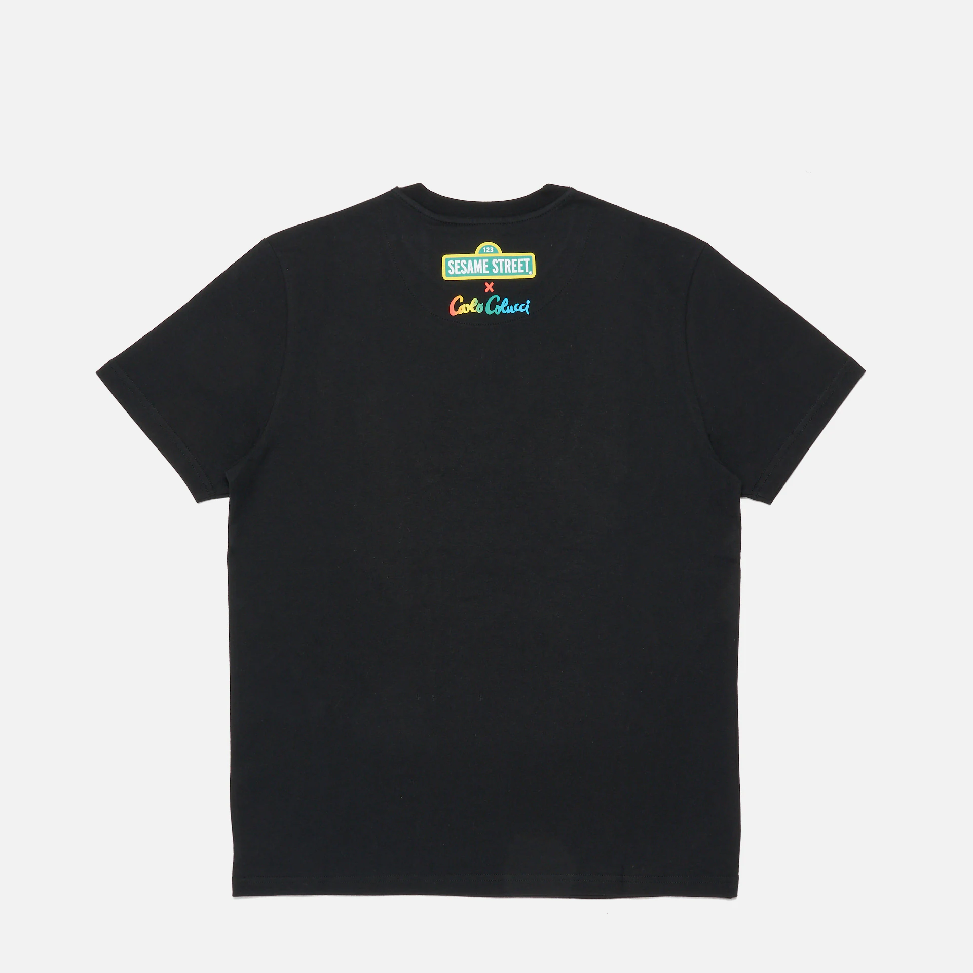 Carlo Colucci Sesame Street Theme T-Shirt Black
