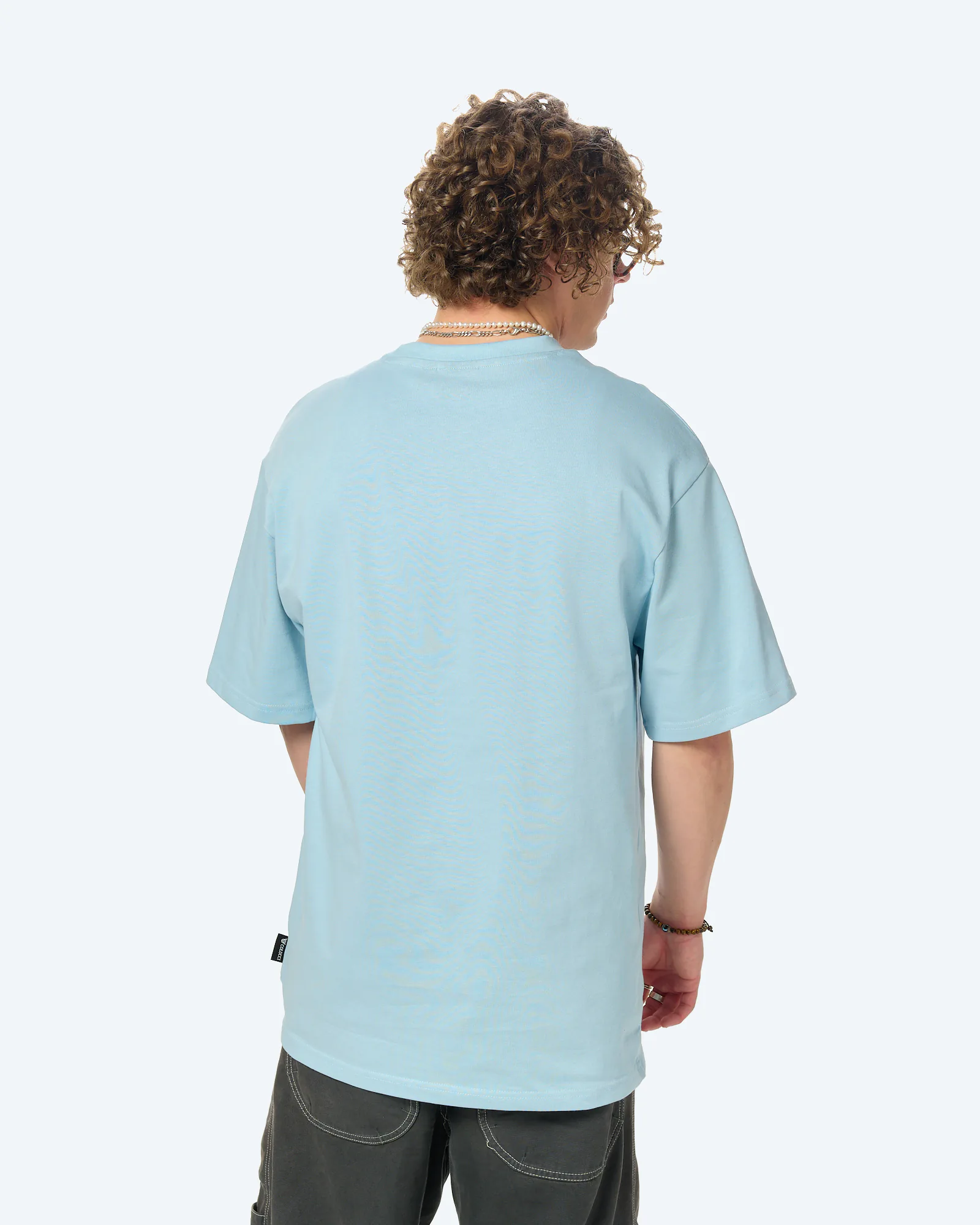 Colucci Logo T-Shirt College Light Blue/Aop Multi
