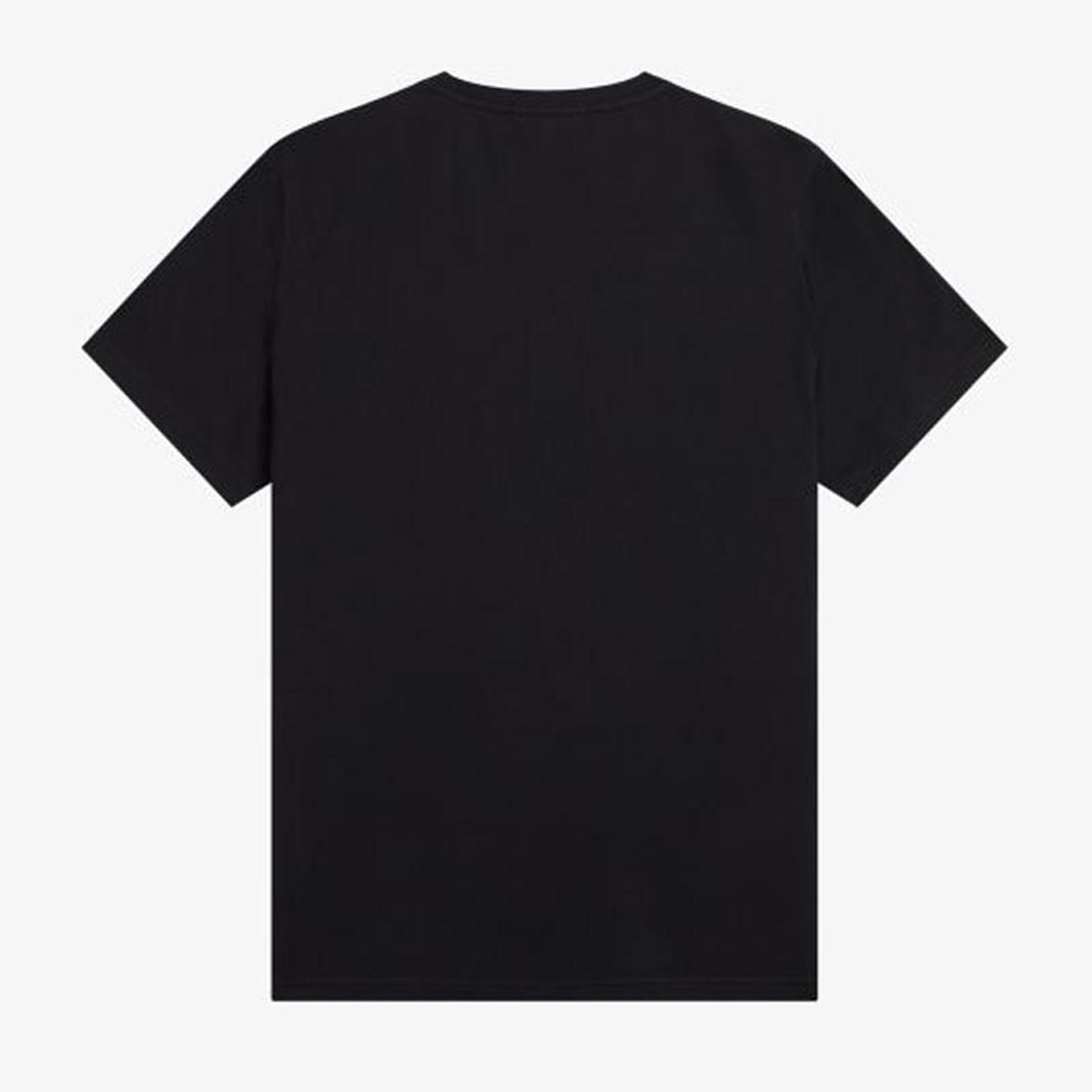 Fred Perry Laurel Wreath Print T-Shirt Black