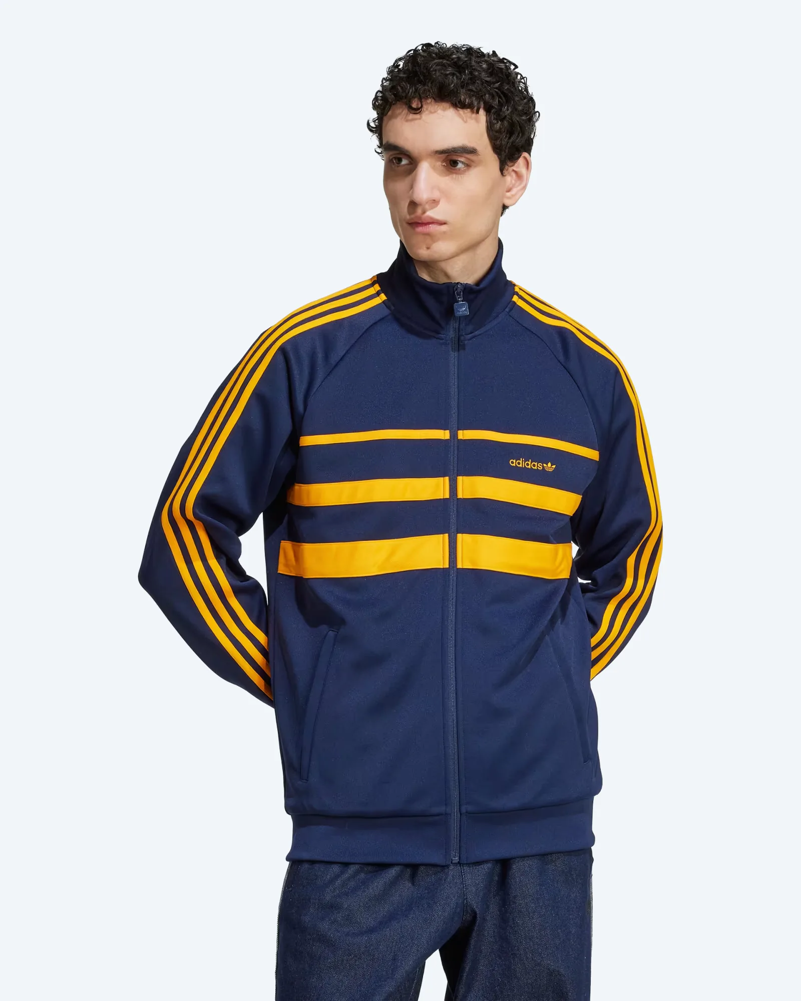 adidas Originals The First Track Jacket Night Indigo/Orange