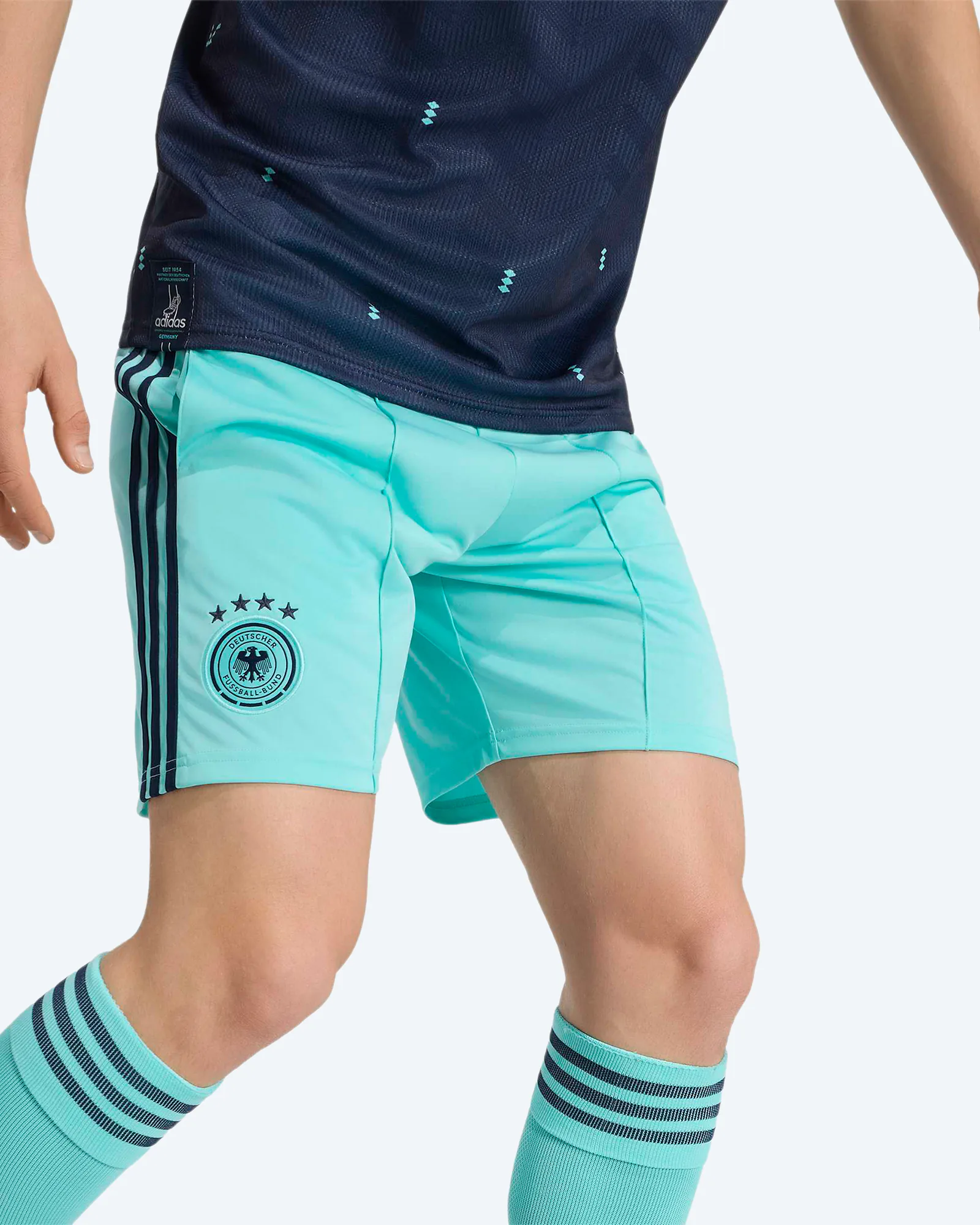 DFB Away Short Flash Aqua