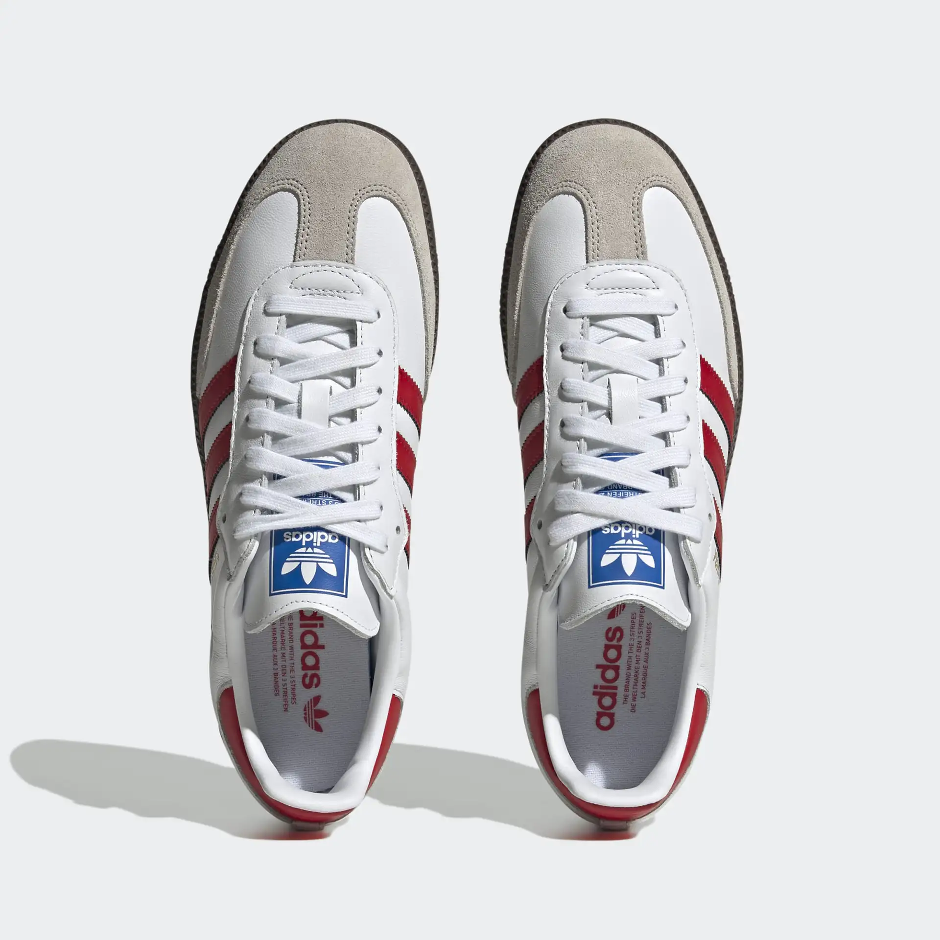 adidas Originals Sneaker Samba OG White Red Gum