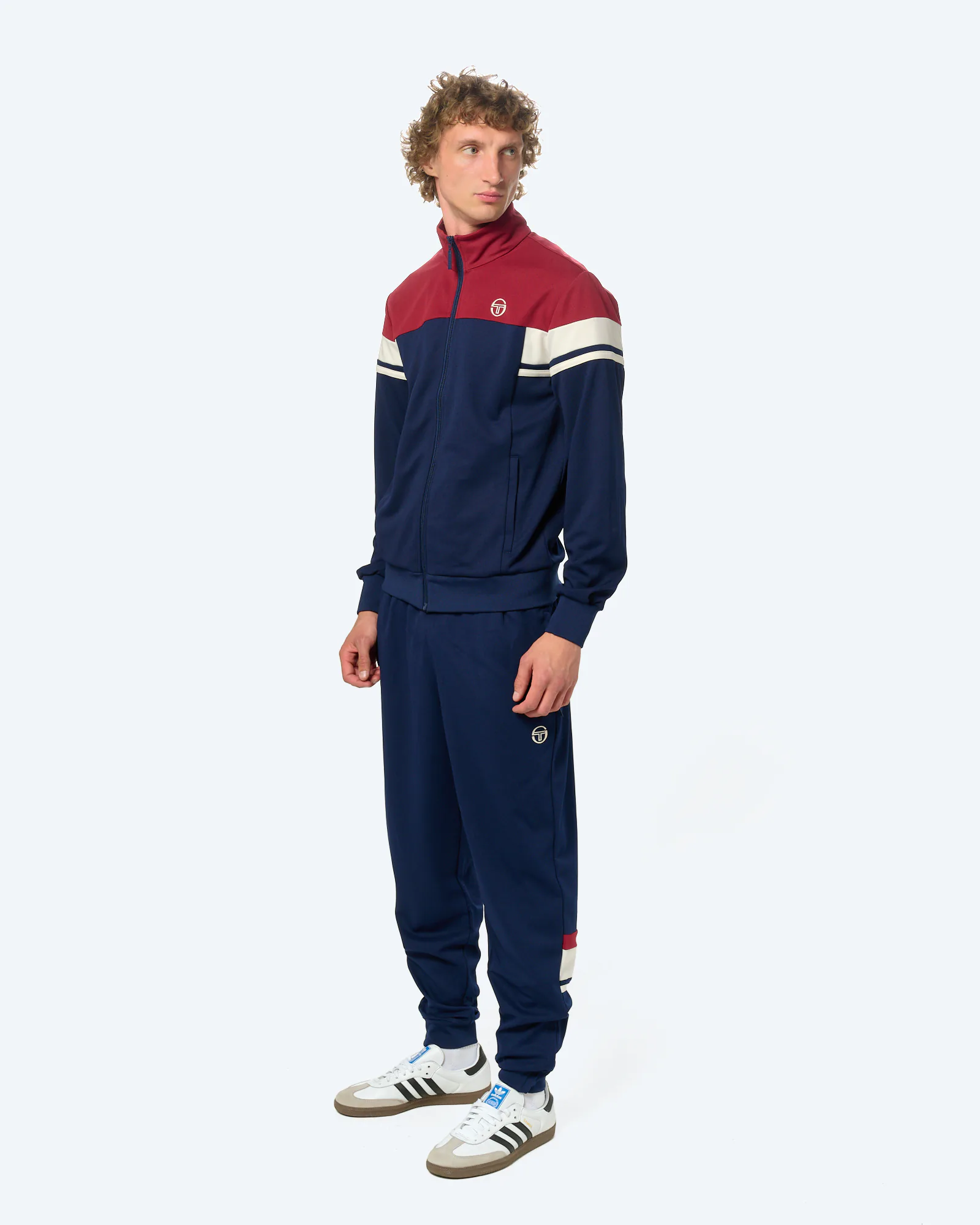 Camarindo Pants Navy/Tibetan Red