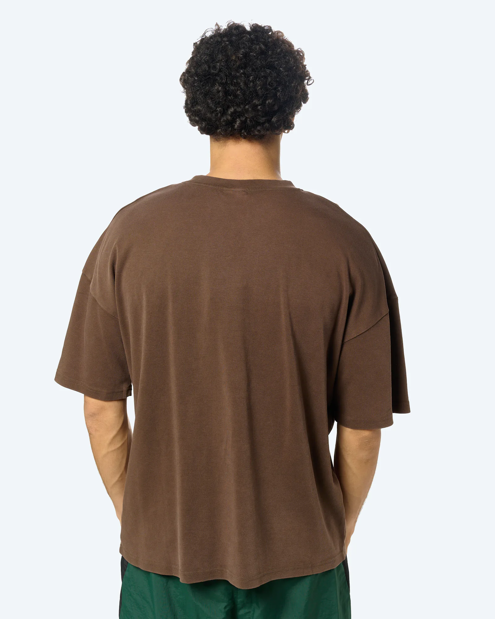 Washed Boxy T-Shirt Demitasse/Black