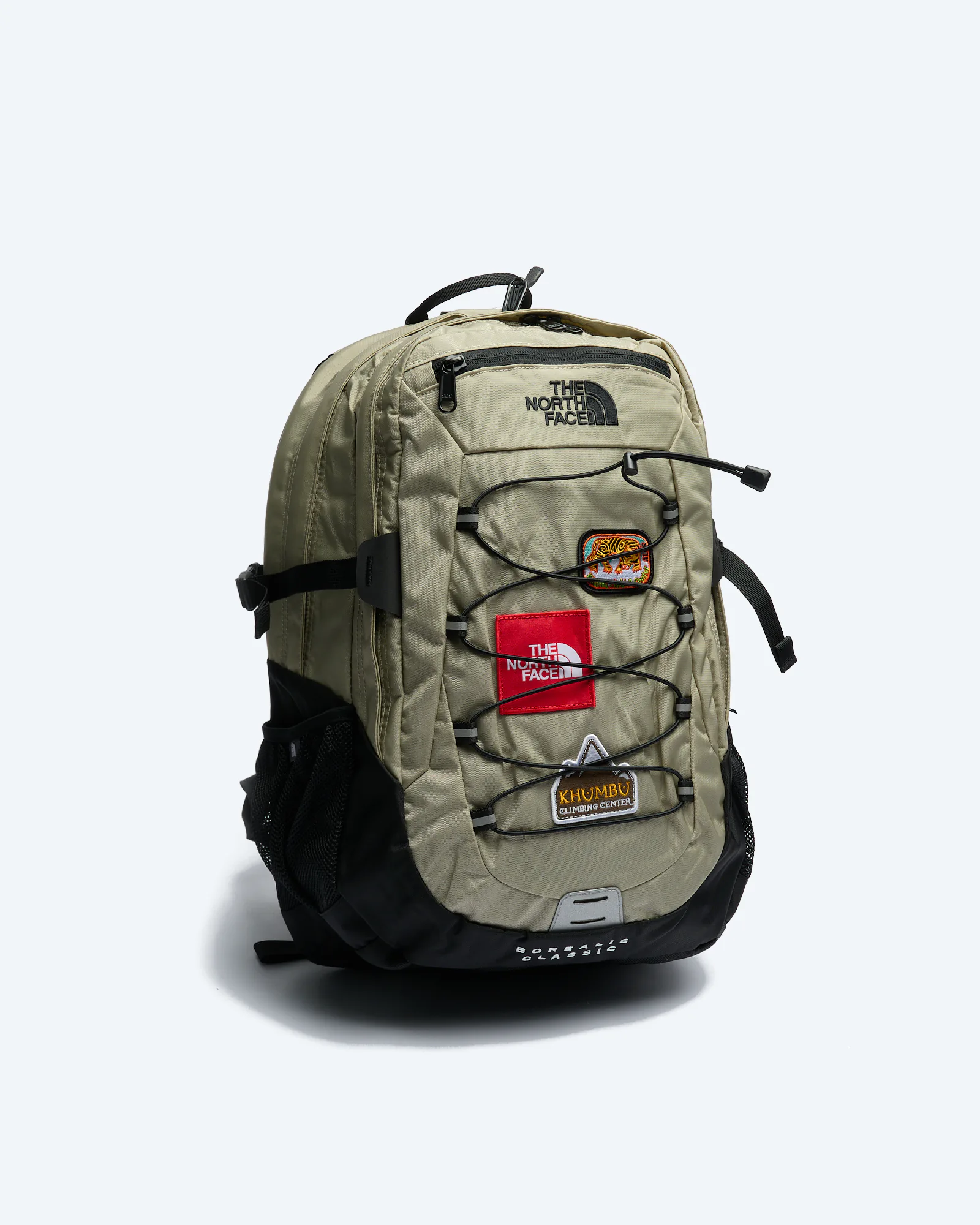 The North Face Borealis Classic Backpack Clay Grey/TNF Black