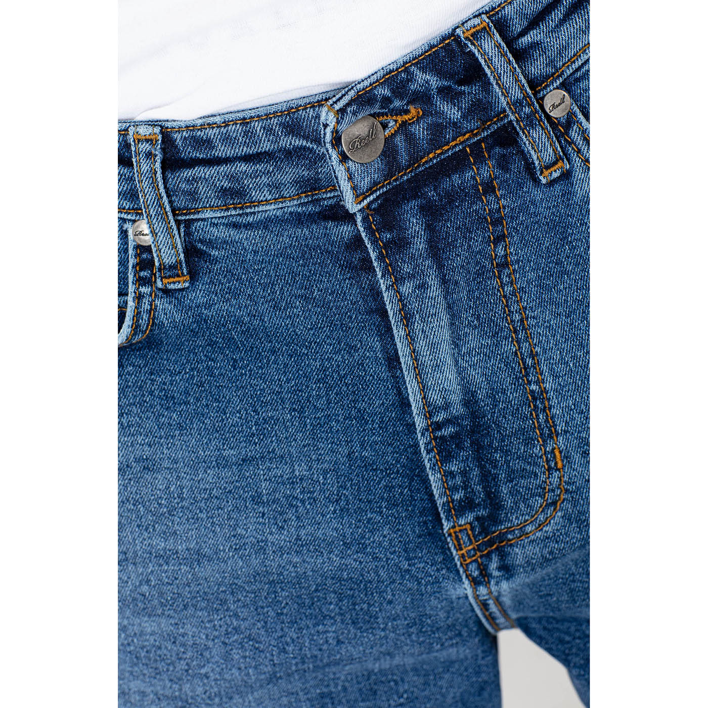 Reell Jeans Rave Tapered Fit Jeans Retro Mid Blue