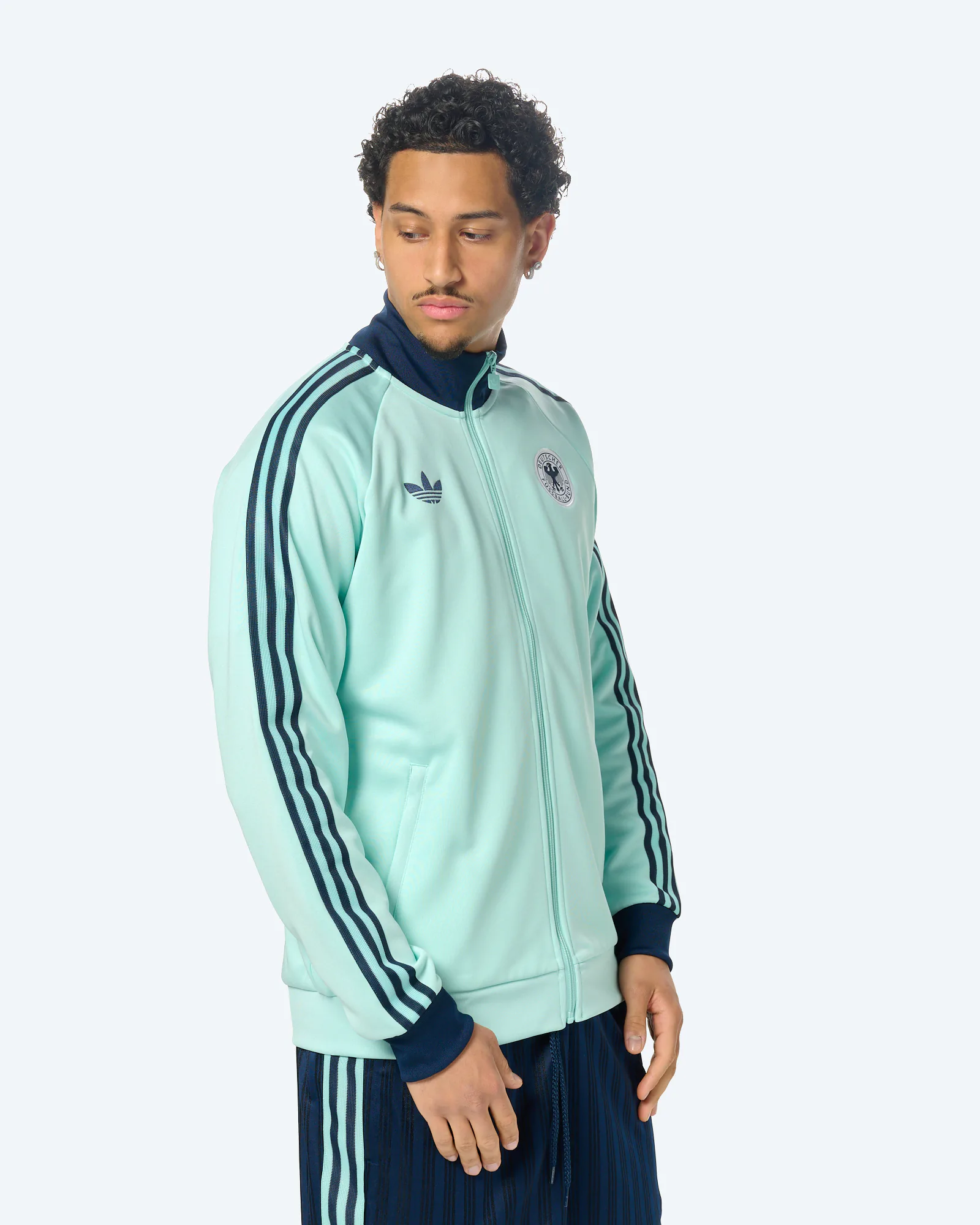 adidas DFB OG Track Jacket Sea Blue/Aqua