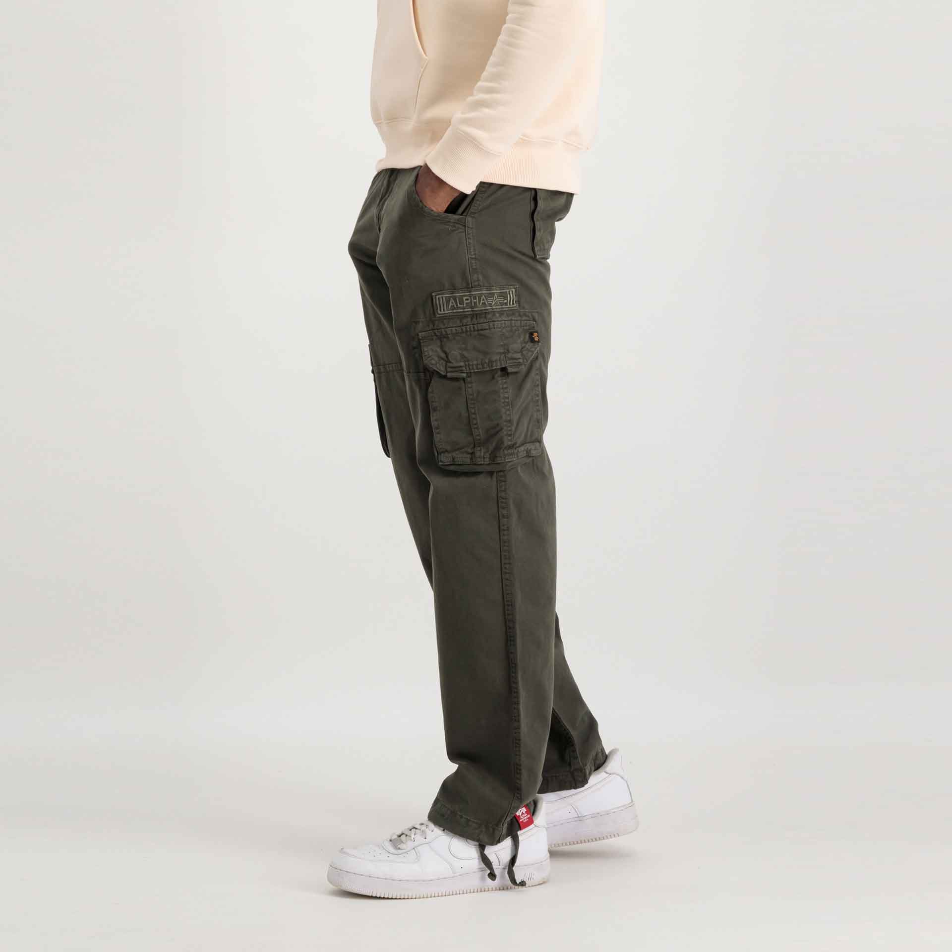 Alpha Industries Jet Cargo Pant Grey Black
