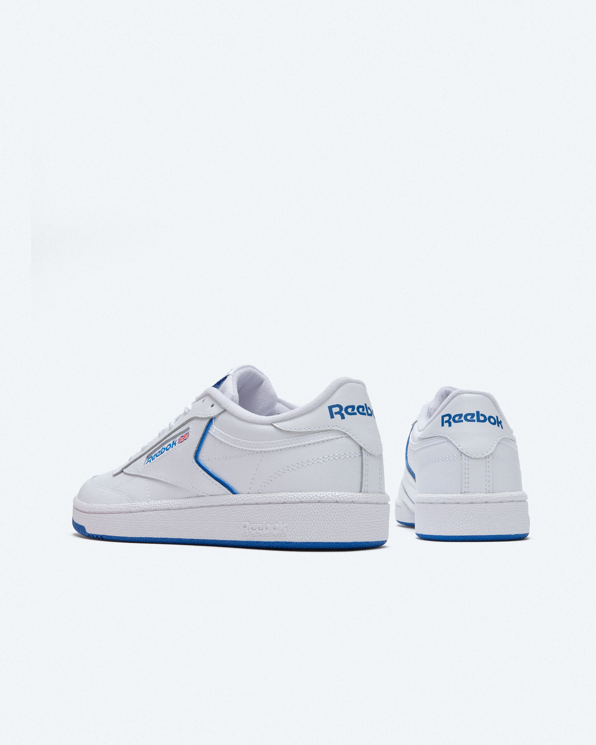 Reebok Club C 85 Sneaker White/White/Blue