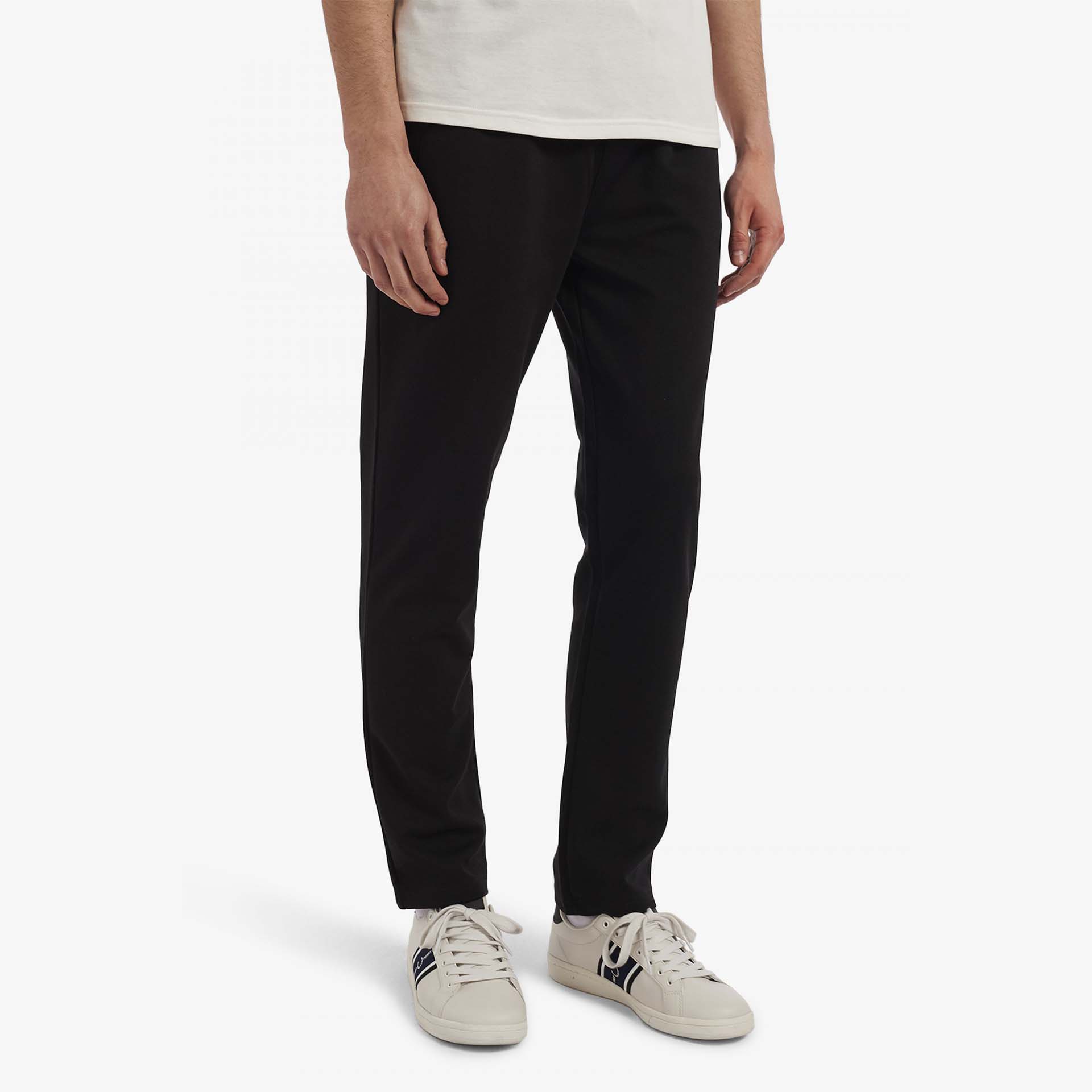 Fred Perry Reverse Tricot Track Pant Black