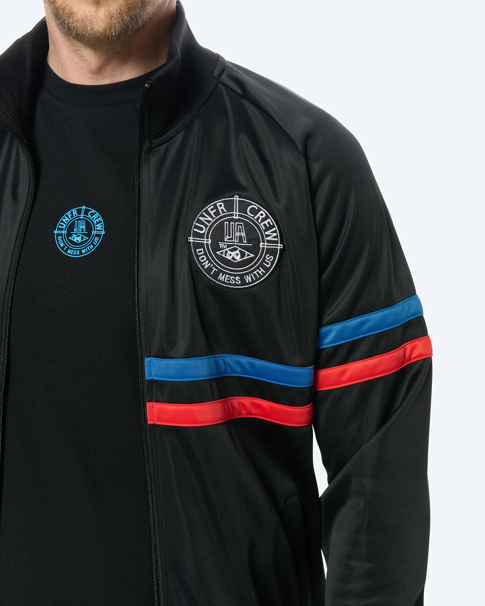 DMWU Tracktop Black Tricolore