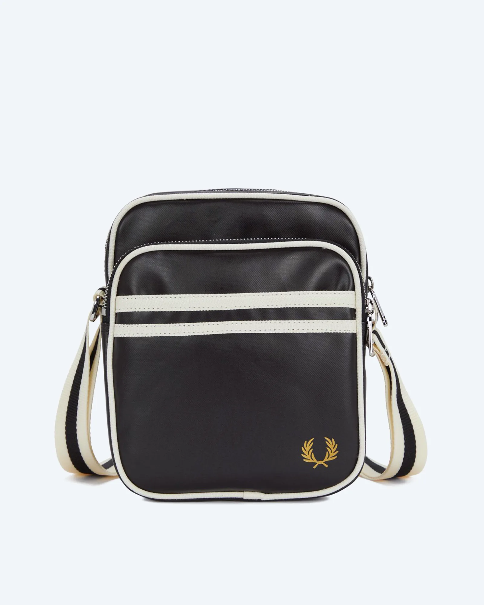 Fred Perry Classic Side Bag Black/Ecru