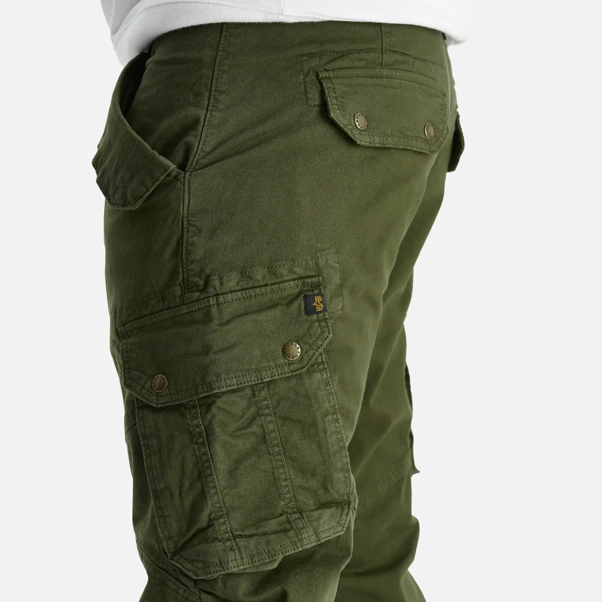 Alpha Industries Combat Cargo Pants LW Dark Olive