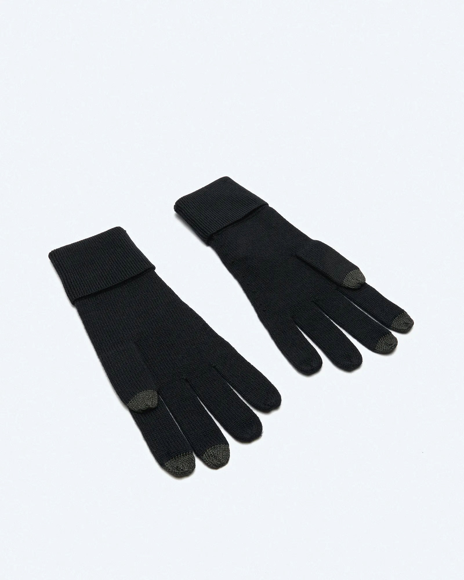 Fred Perry Classic Merino Wool Gloves Black/Snow White Fred Perry Classic Merino Wool Gloves Black/Snow White