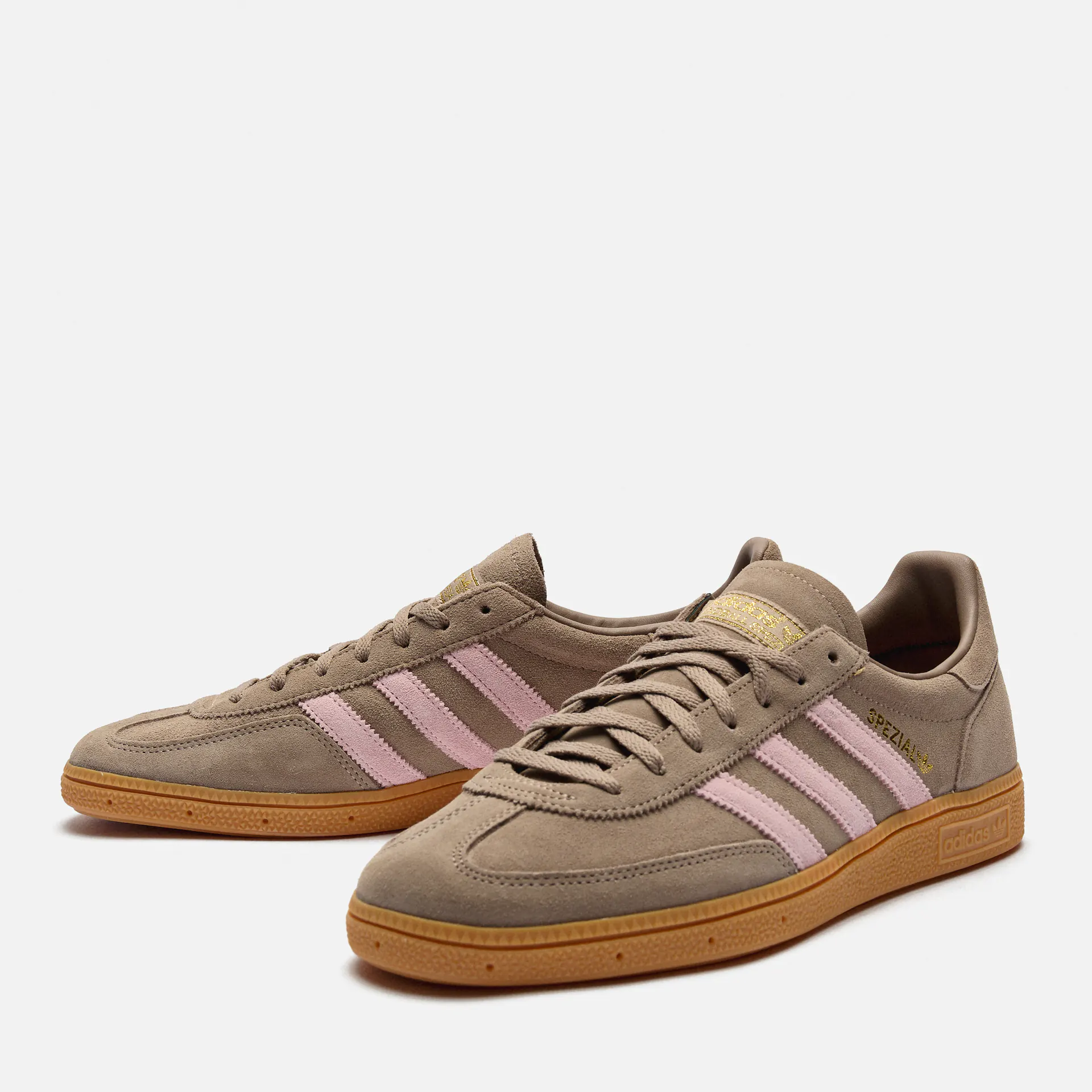 Adidas Originals Handball Spezial Sneaker Chalky Brown Clear Pink Adidas Originals Handball Spezial Sneaker Chalky Brown Clear Pink