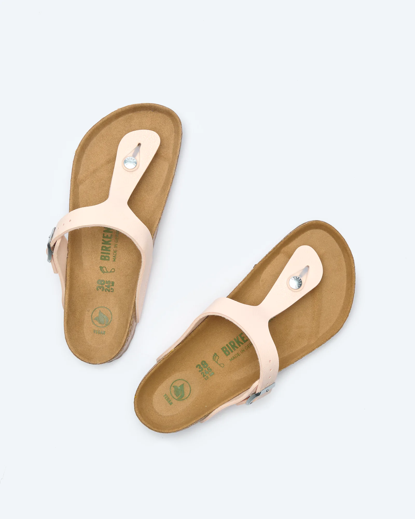 Gizeh Birko-Floor Sandals Light Rose