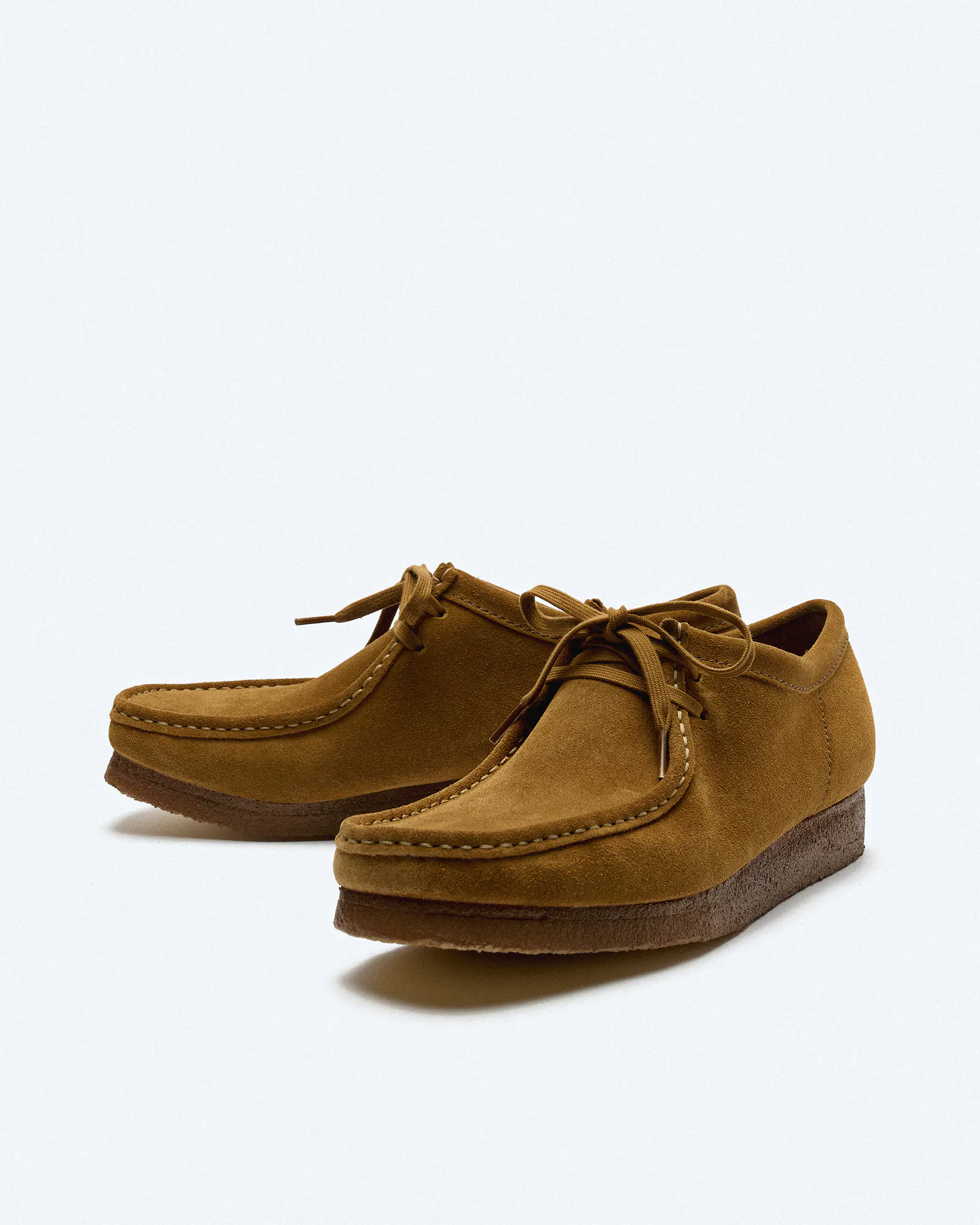 Clarks Men's Wallabee Suede Shoes Cola