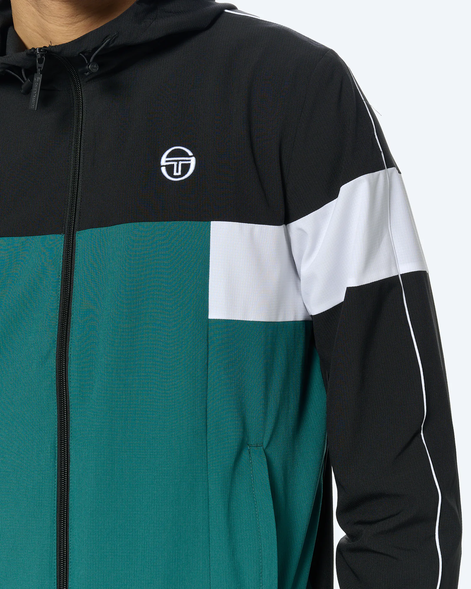 Sergio Tacchini Caspio Track Jacket Black