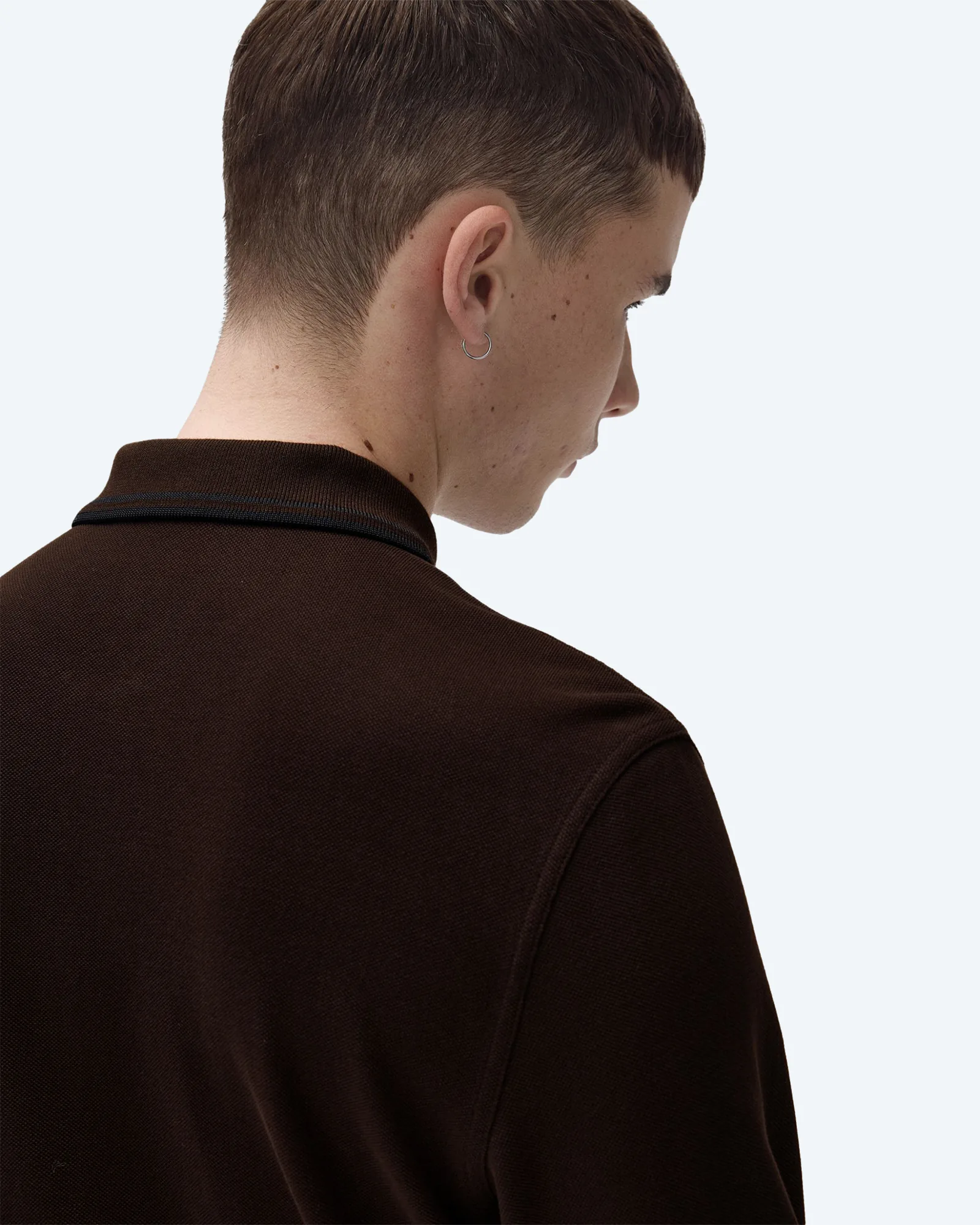 Twin Tipped Longsleeve Shirt Rich Brown/Black