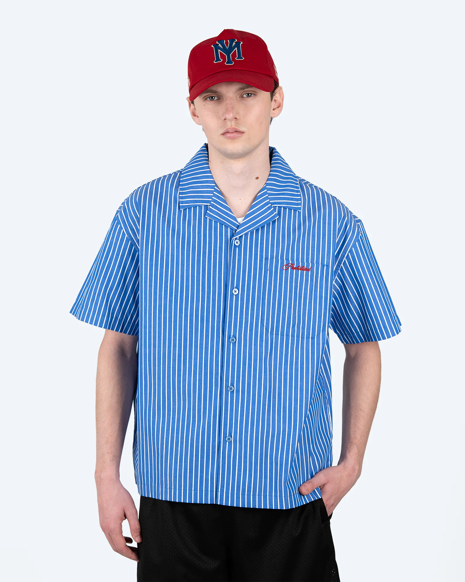 Prohibited Vineyard Breeze Shirt Dark Blue