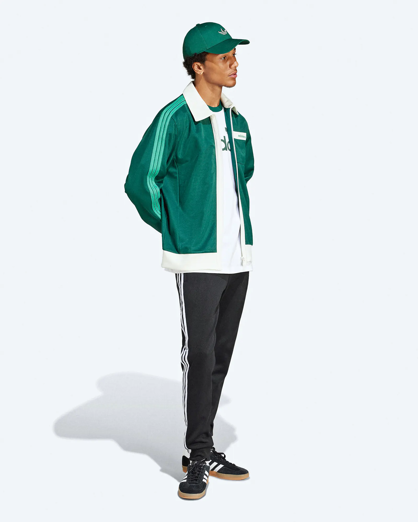 adidas Originals Track Jacket Collegiate Green adidas Originals Track Jacket Collegiate Green
