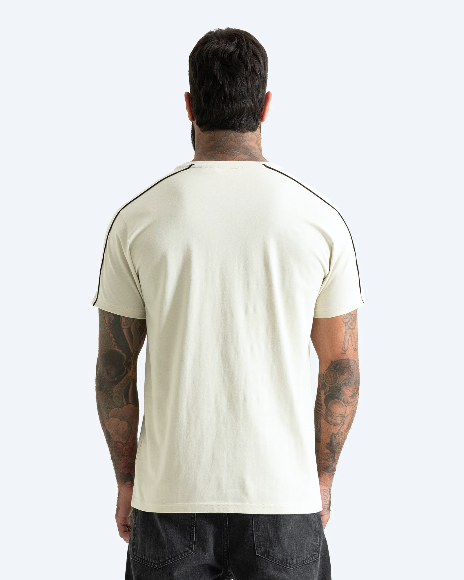 Ruislip T-Shirt Beige/Black