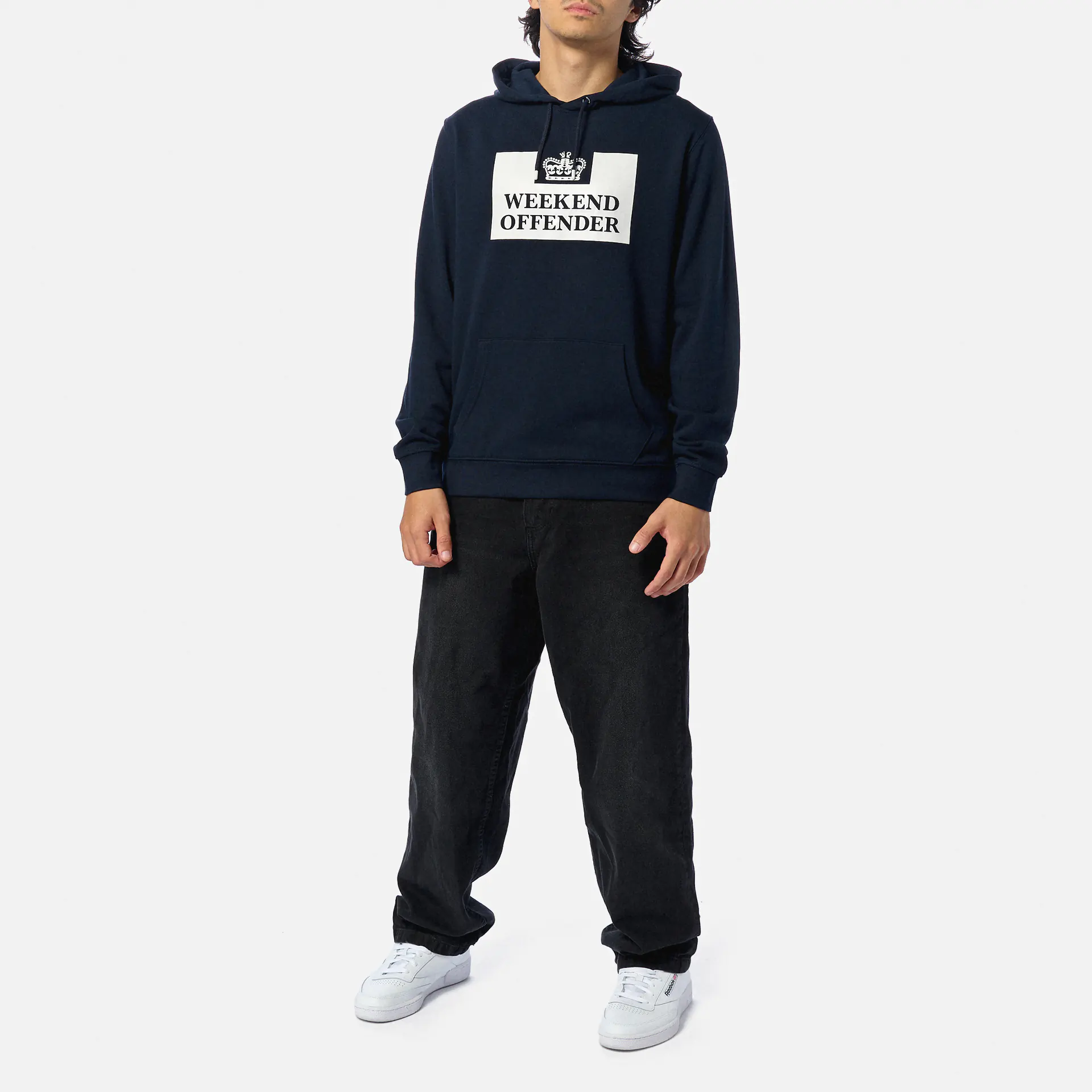 Weekend Offender HM Service Classic Hoodie Navy