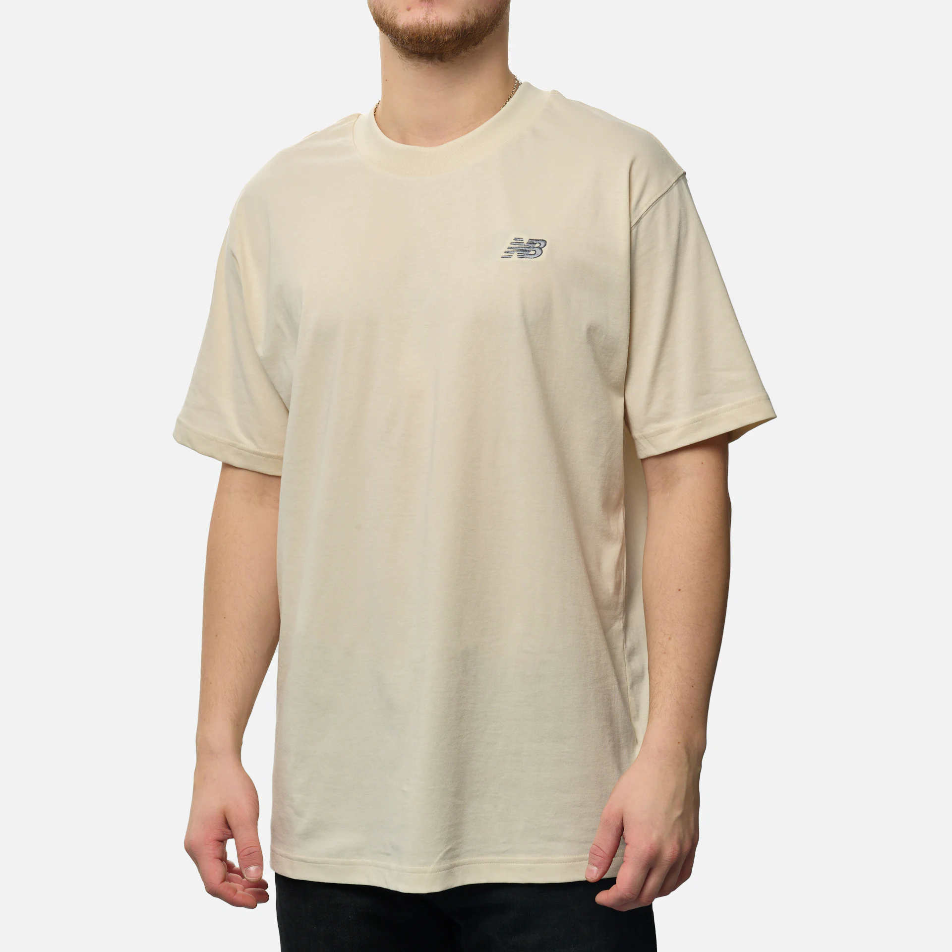 New Balance Sport Essentials Cotton T-Shirt Linen