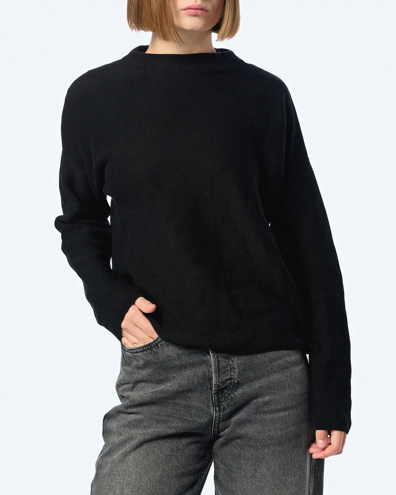 ARMEDANGELS MERINAA LINKS LINKS Sweater Black ARMEDANGELS MERINAA LINKS LINKS Sweater Black