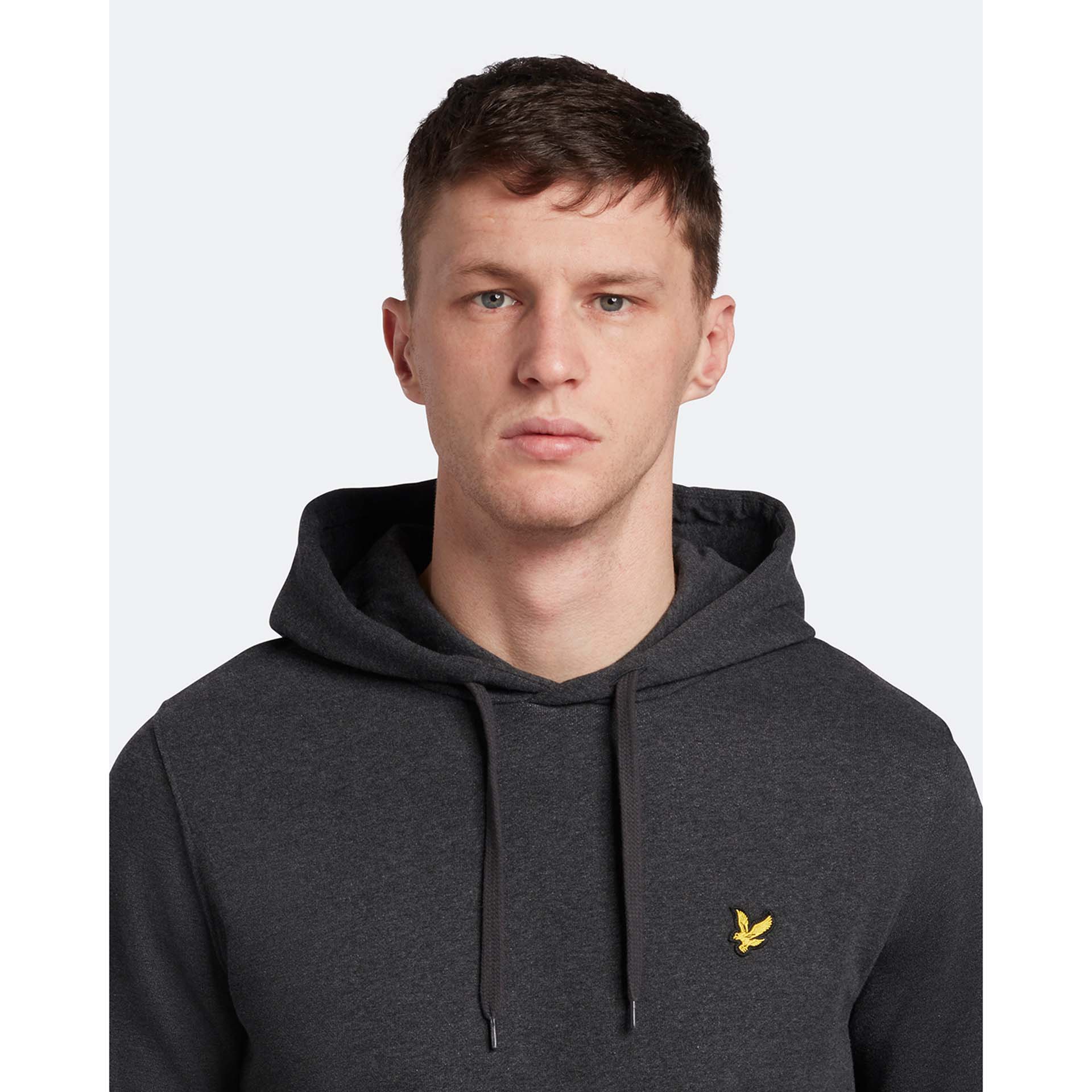 Lyle & Scott Pullover Hoodie Charcoal Marl