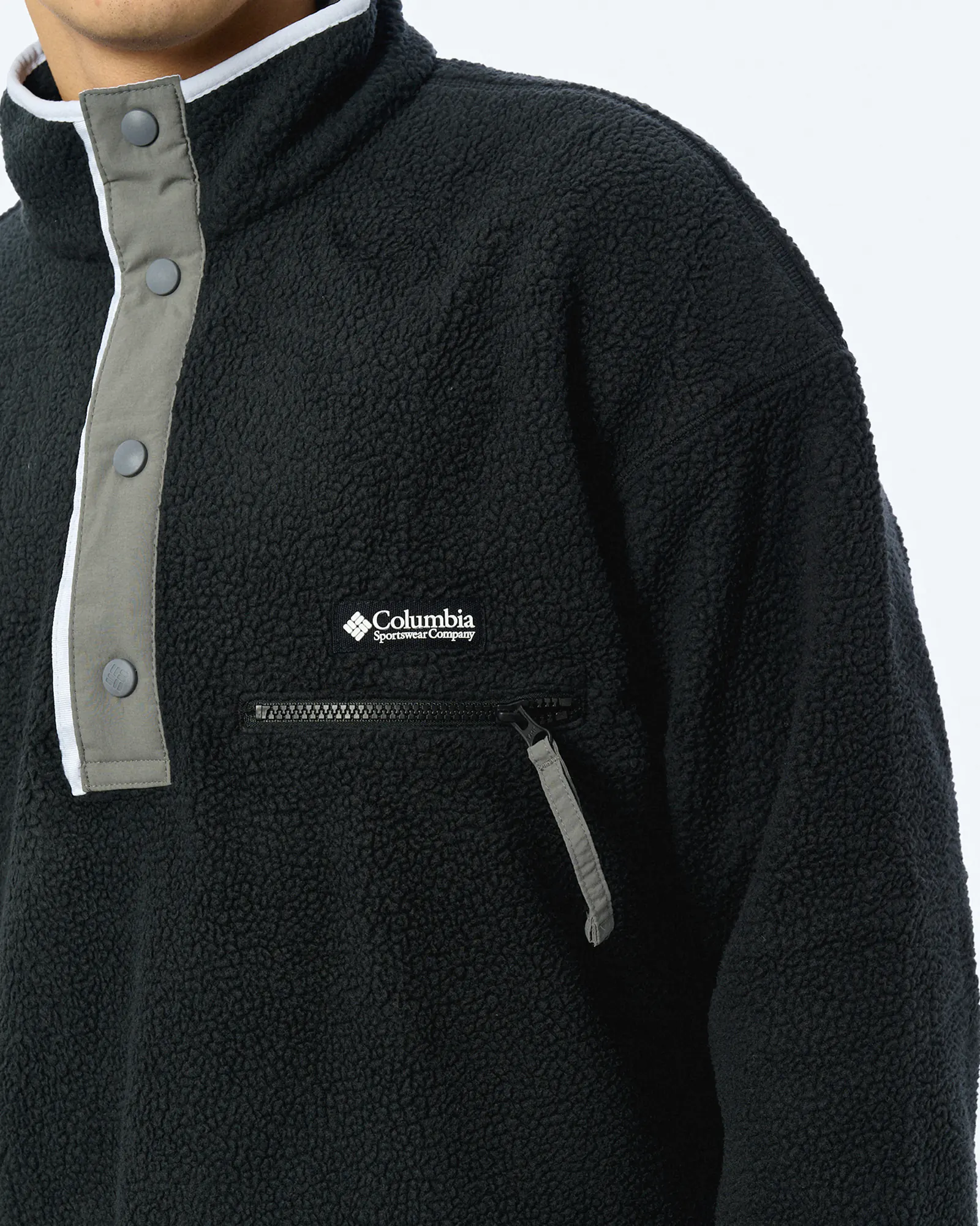 Columbia Helvetia™ II Half Snap Fleece Black