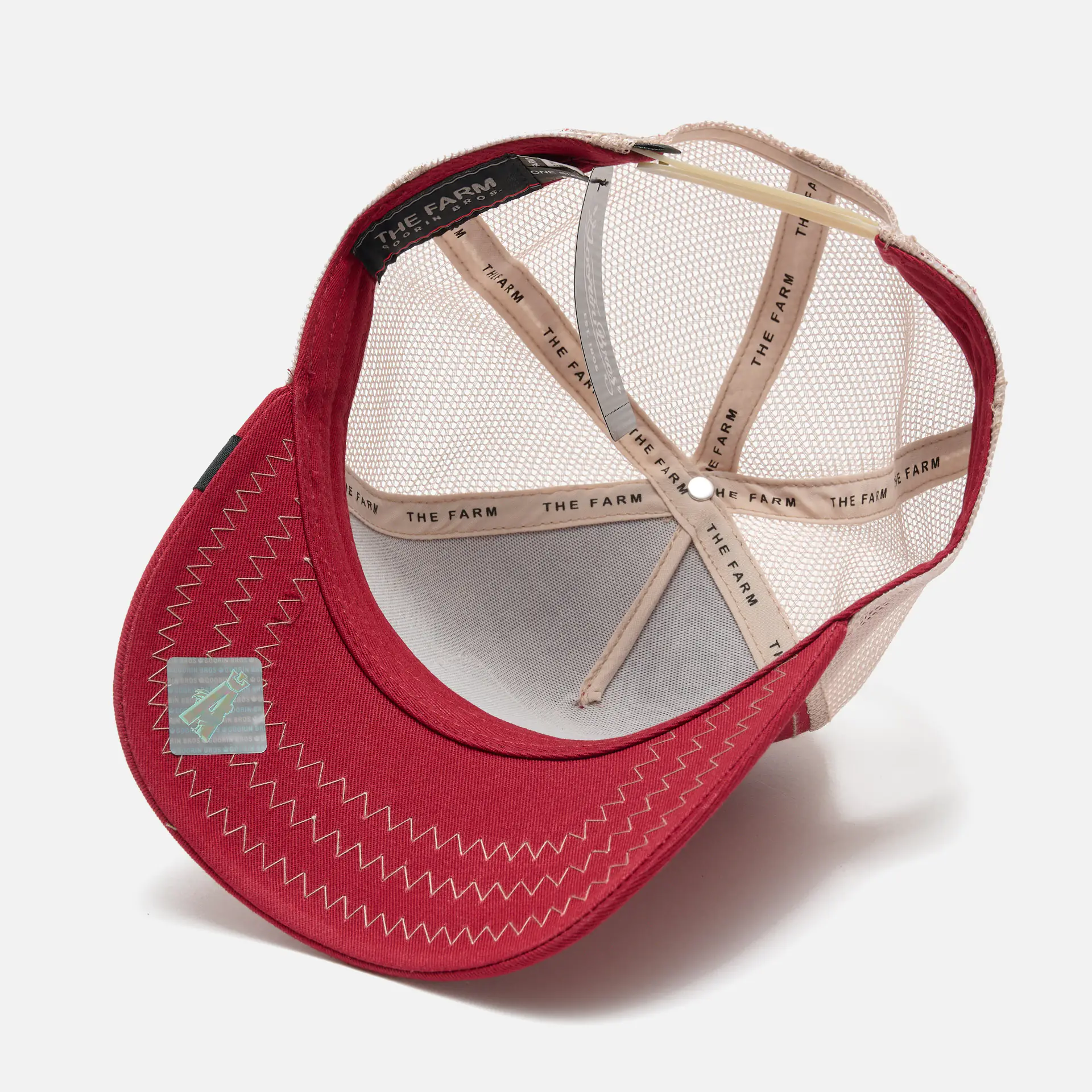 Goorin Bros The GOAT Baseball Trucker Cap Red