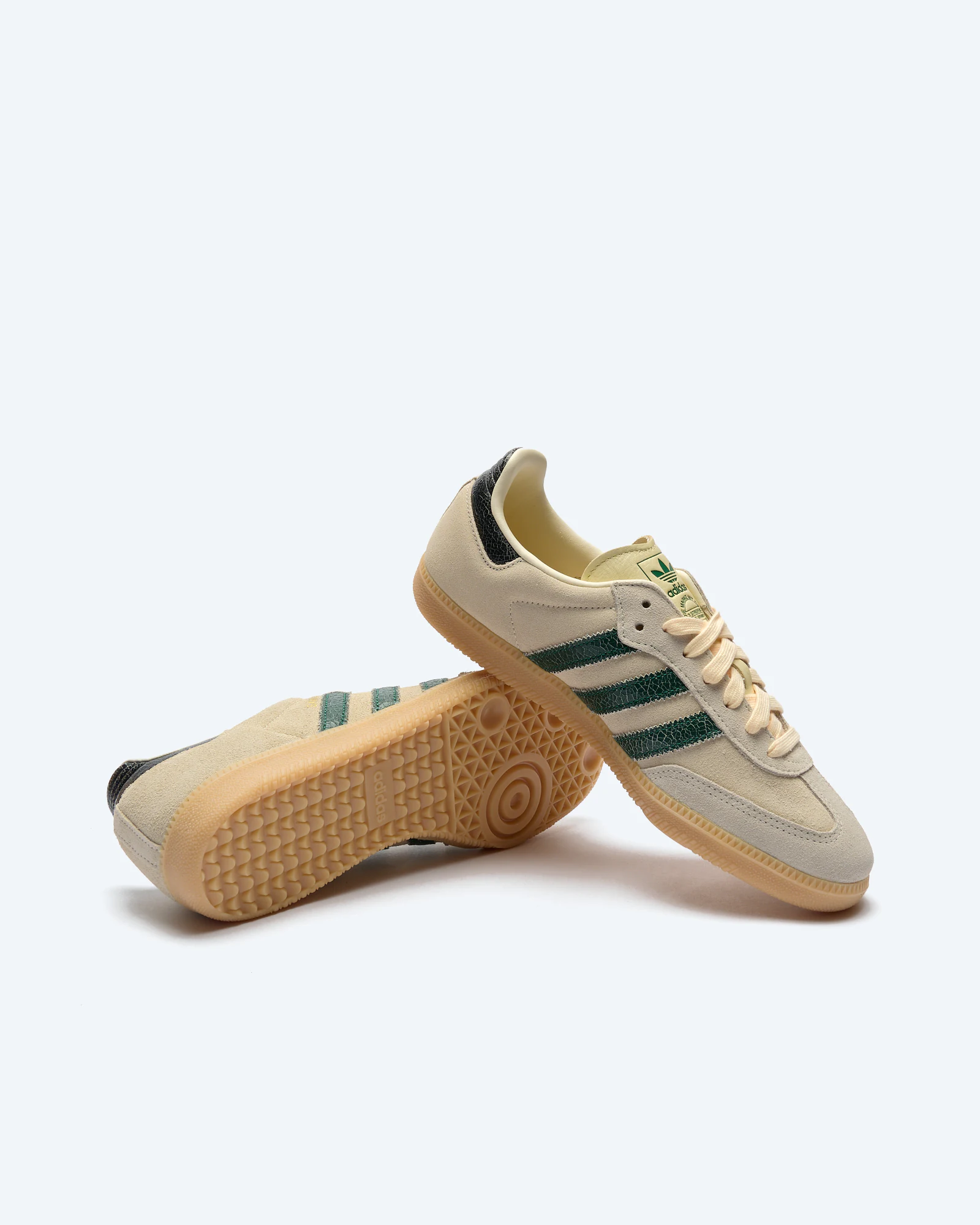 Originals Samba OG Sneaker Core White/Core Green/Magic Beige