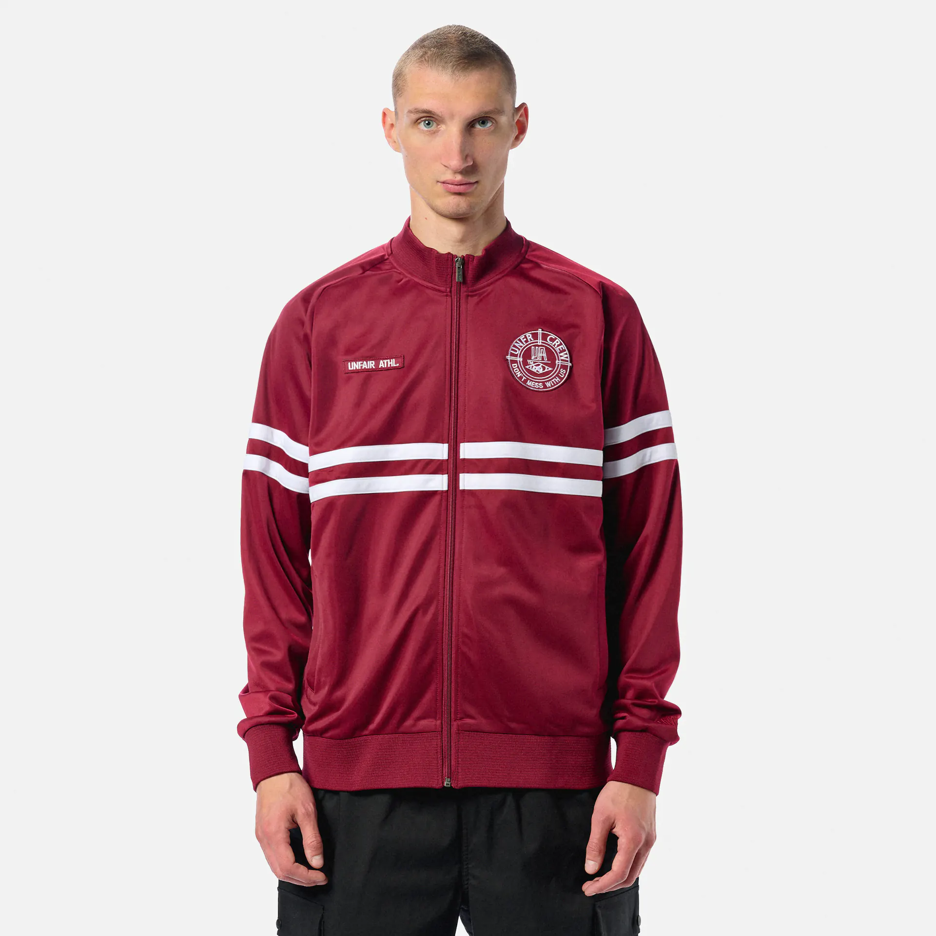 Unfair Athletics DMWU Tracktop Burgundy