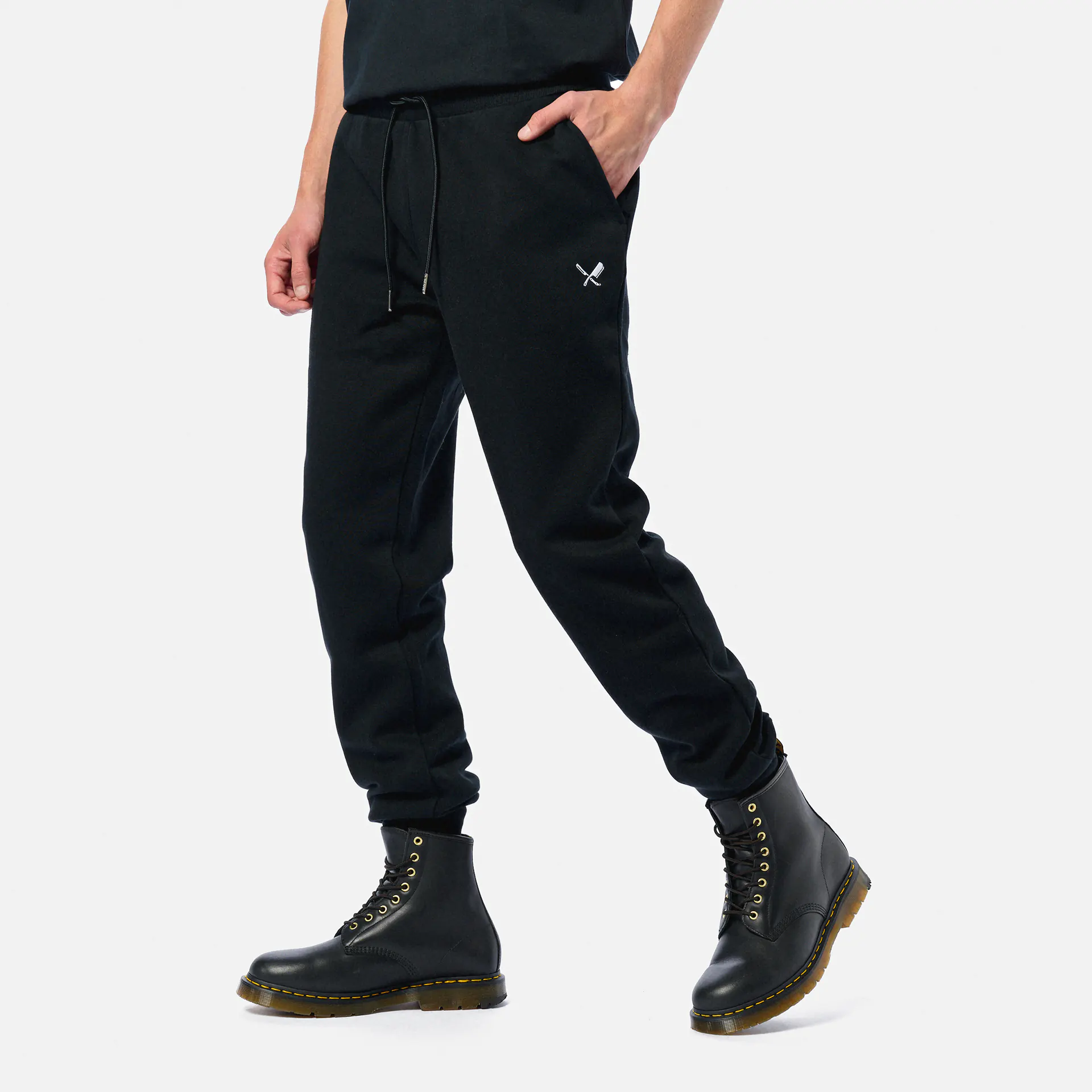 Distorted People Classic Sweatpants Black