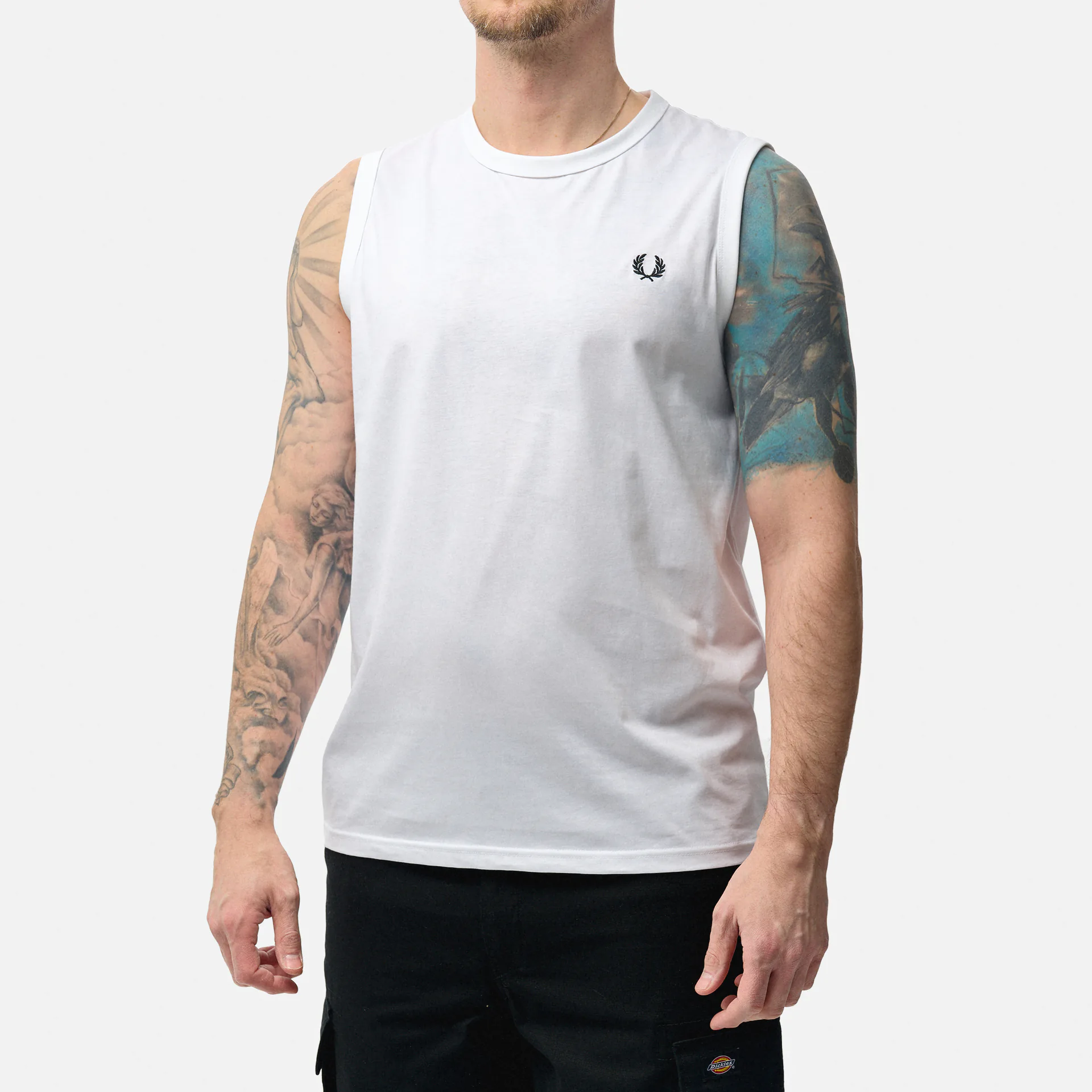 Fred Perry Tank Top White