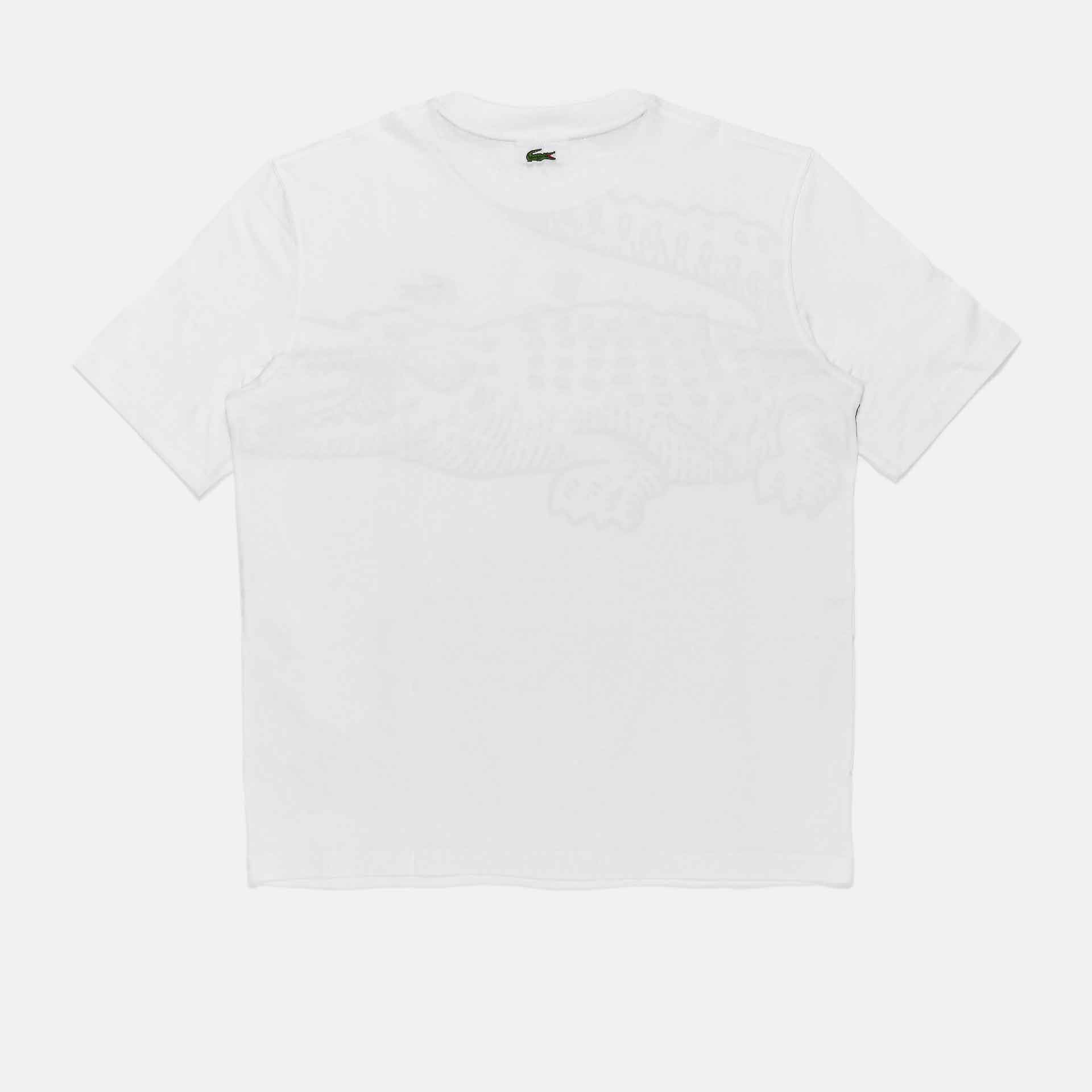 Lacoste Croco T-Shirt White