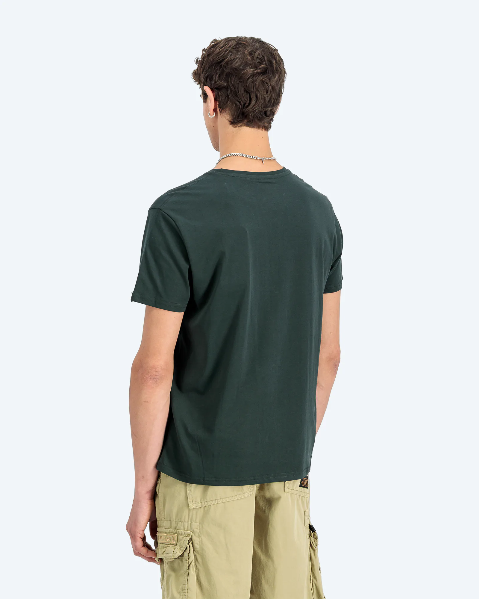 Basic T-Shirt Small Logo Dark Petrol