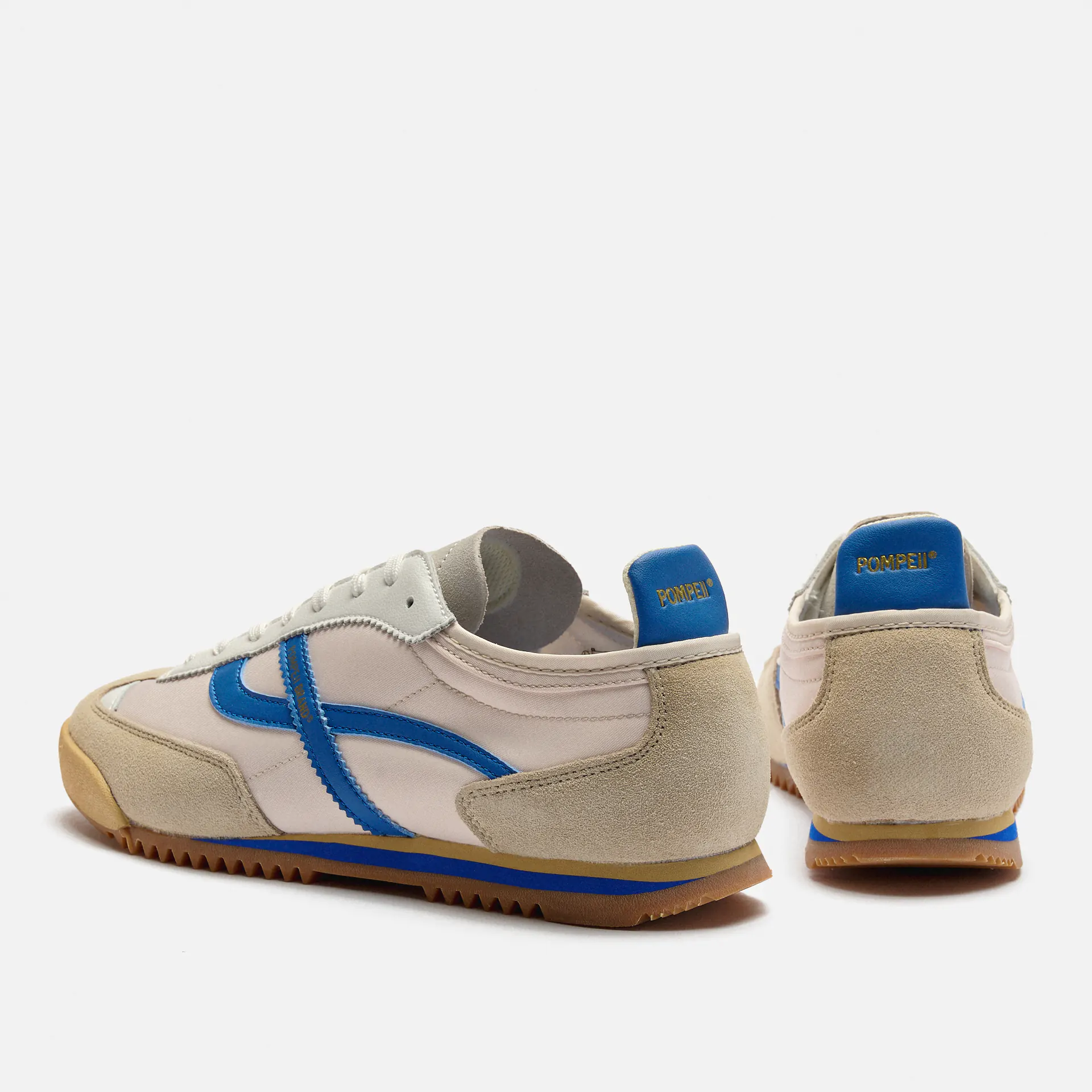 POMPEII Kite Nylon Sneaker Off White/Blue